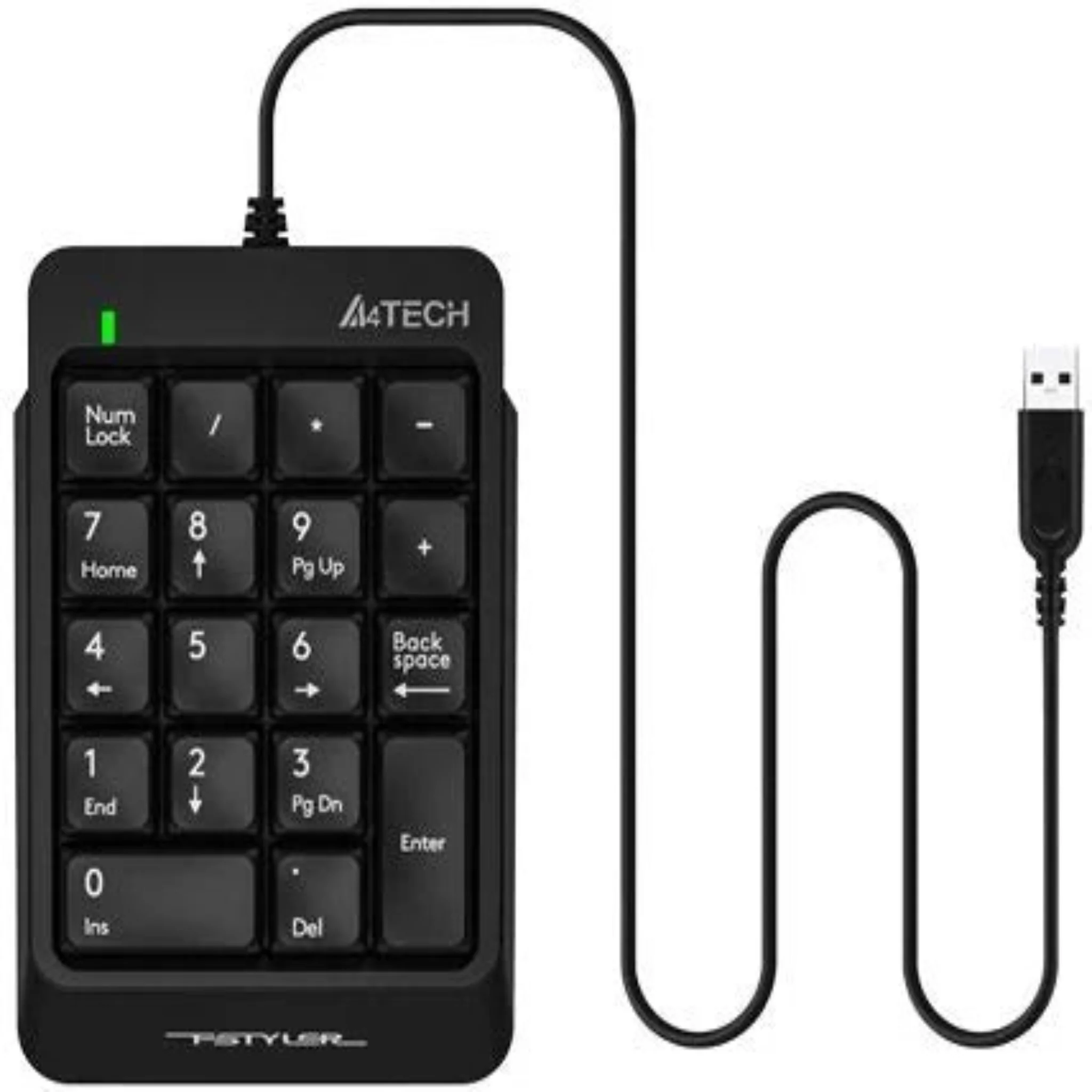A4TECH FK13P Wired Numeric Keypad for Efficient Data Entry
