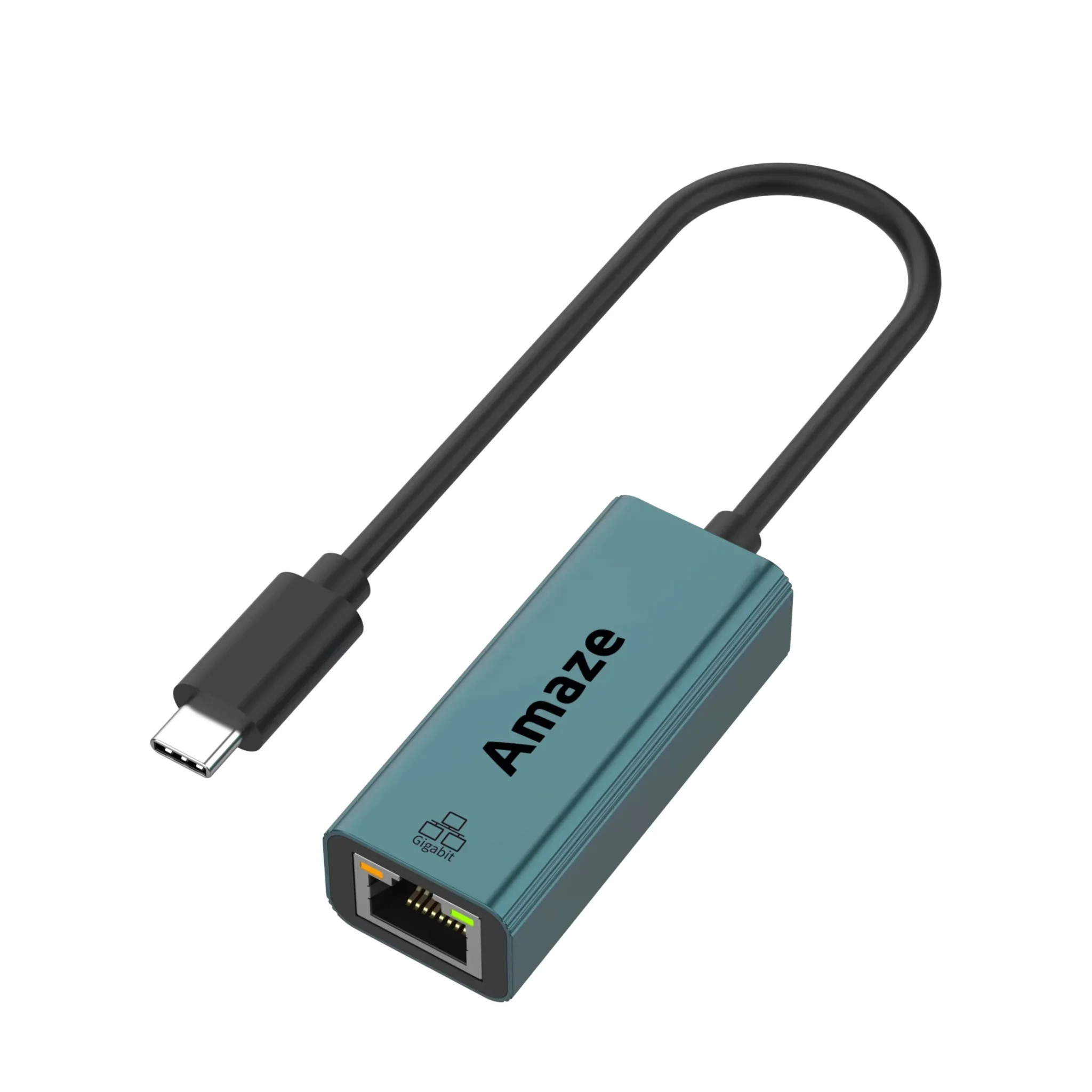 Amaze Type-C to Gigabit LAN Adapter for High-Speed Connectivity