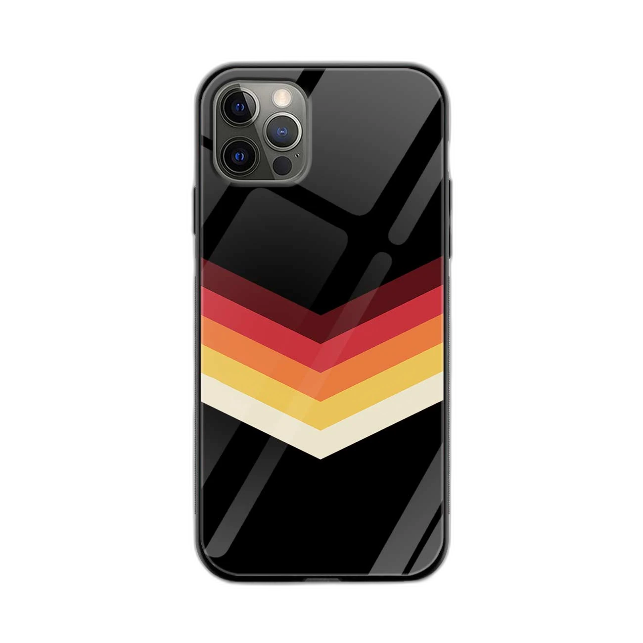 Abstract Background Arrows Apple iPhone 11 Pro Max Back Cover