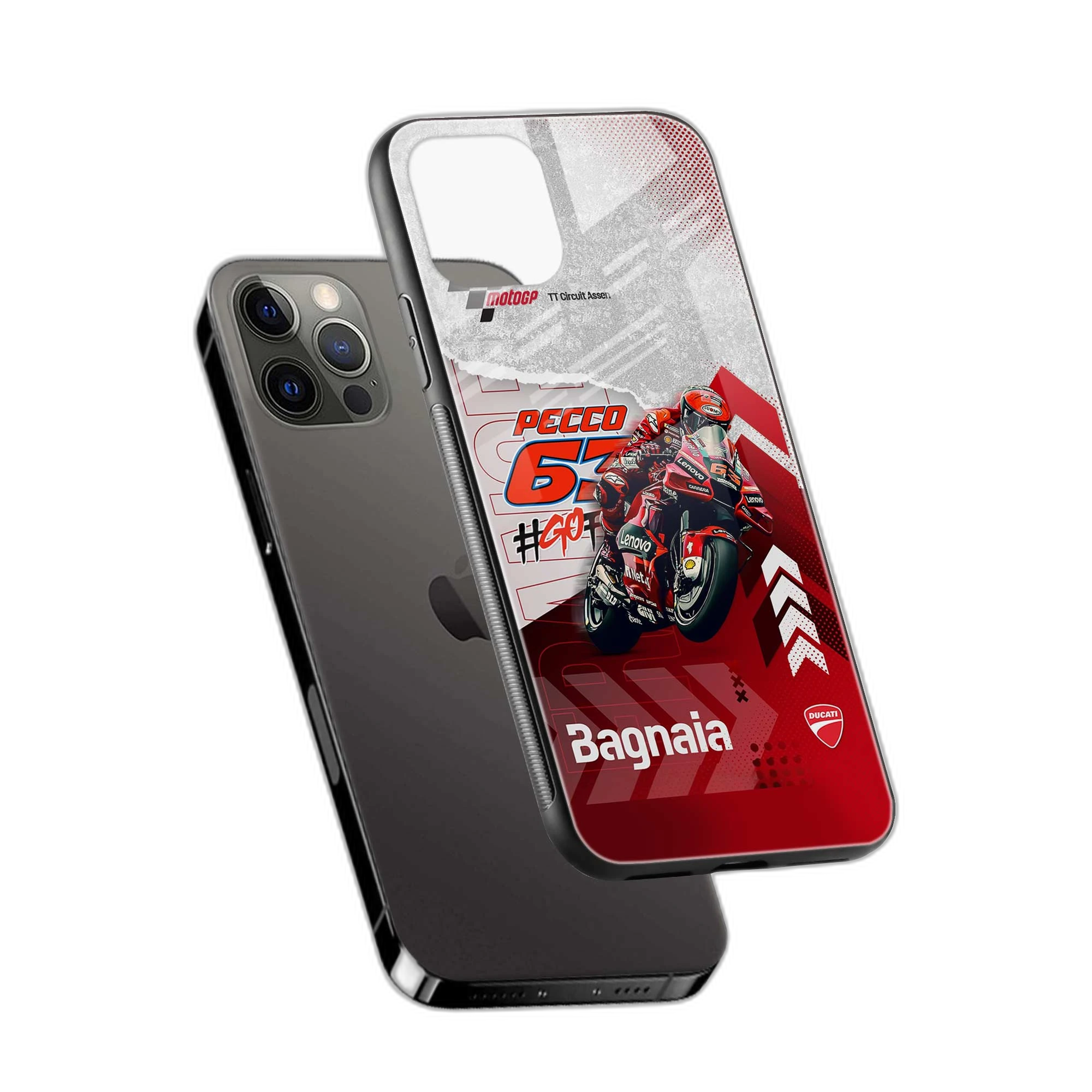 Francesco Bagnaia iPhone 11 Pro Max Back Cover view 2