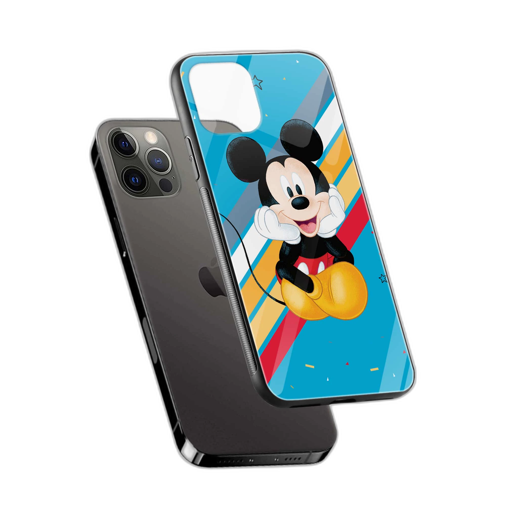 Lovely And Cute Mickey Mouse Disney Cartoon Apple iPhone 11 Pro Max Back Cover view 2