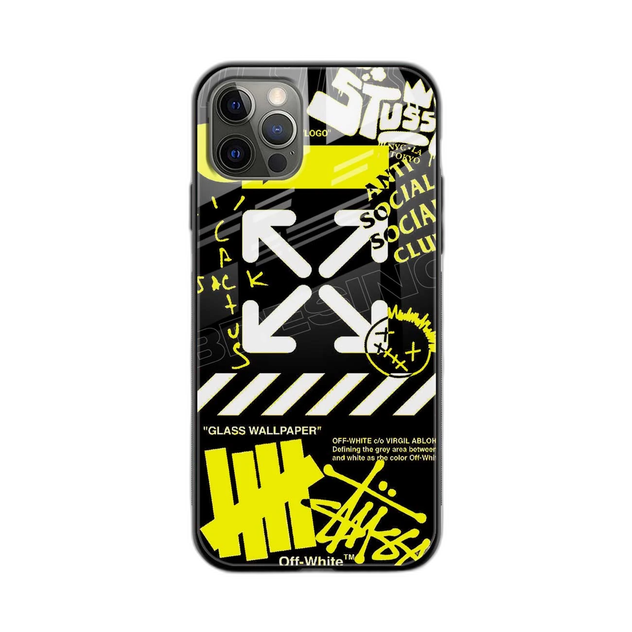 Neon Off White iPhone 11 Pro Max Back Cover
