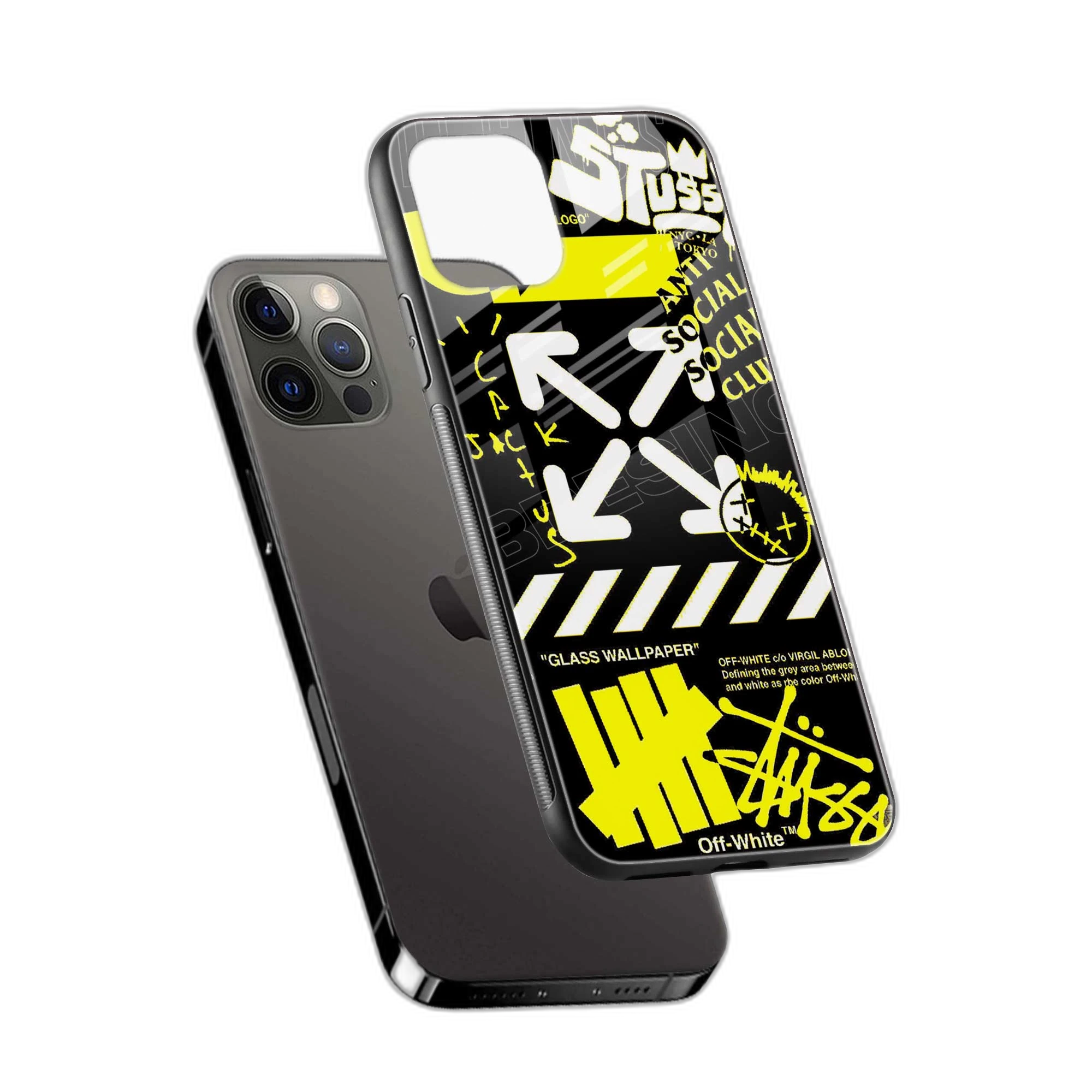 Neon Off White iPhone 11 Pro Max Back Cover view 2