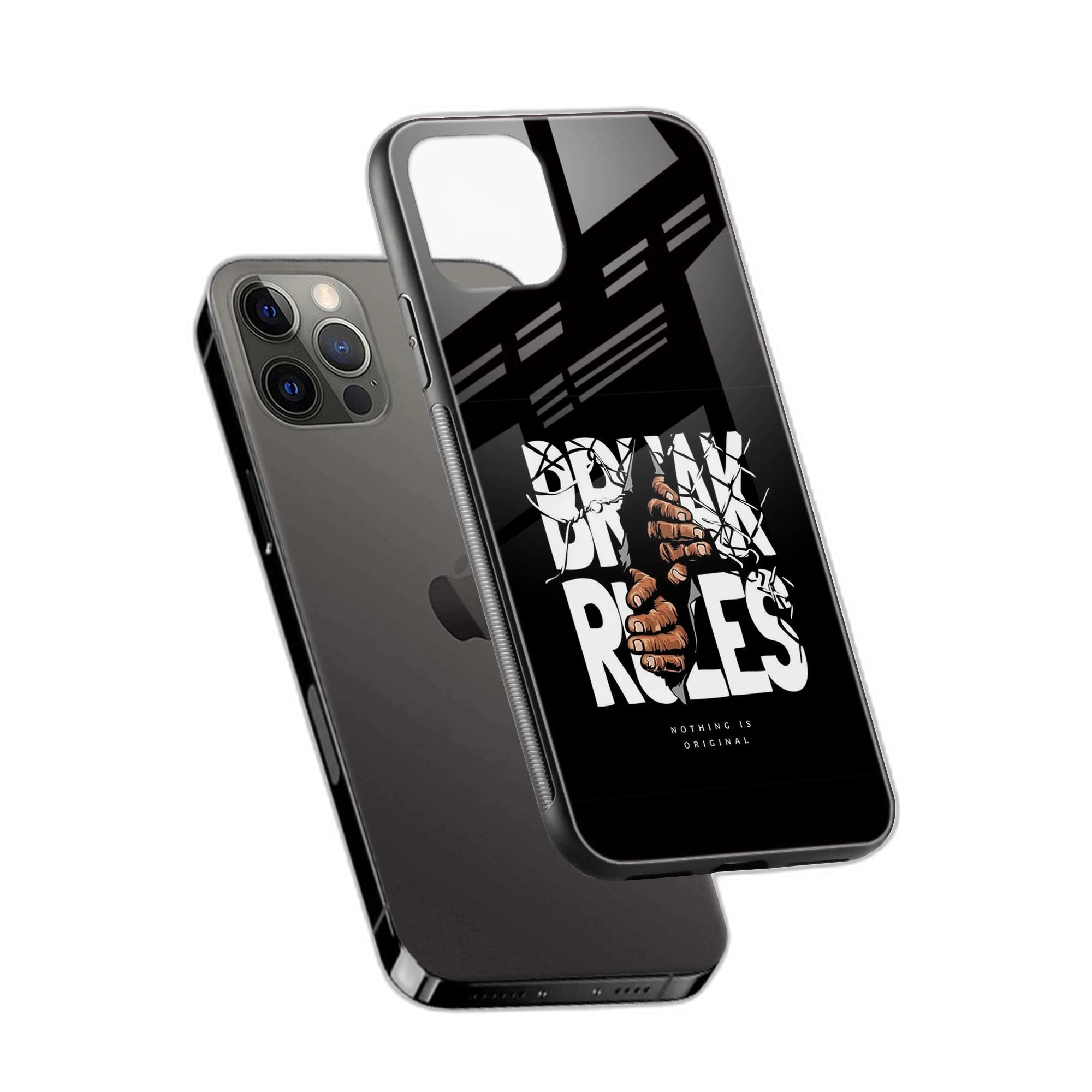 Break Rules iPhone 11 Pro Back Cover view 2