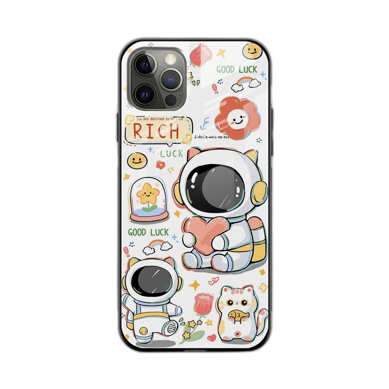Cute Astronaut iPhone 11 Pro Back Cover