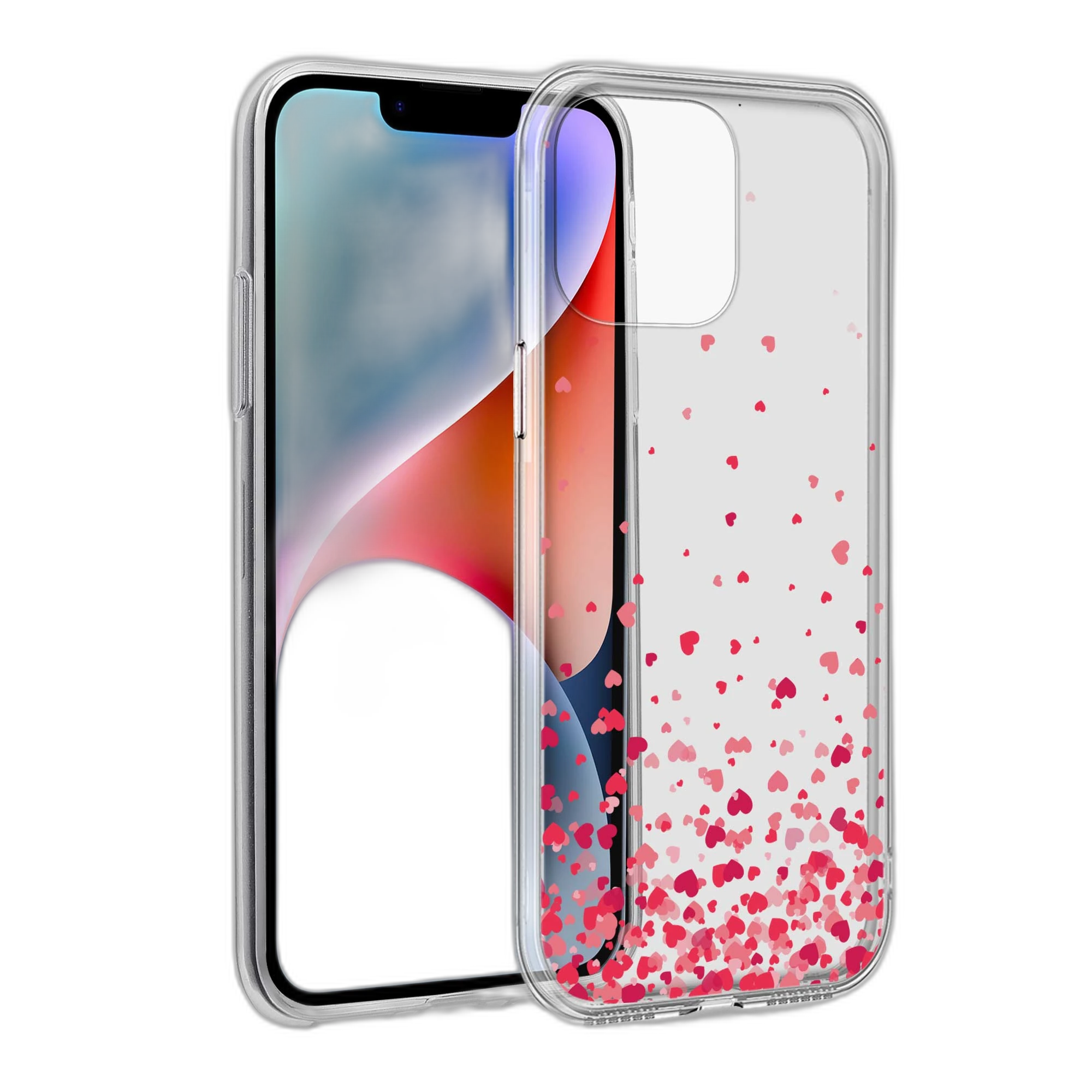 Raining Hearts iPhone 11 Pro Back Cover view 2