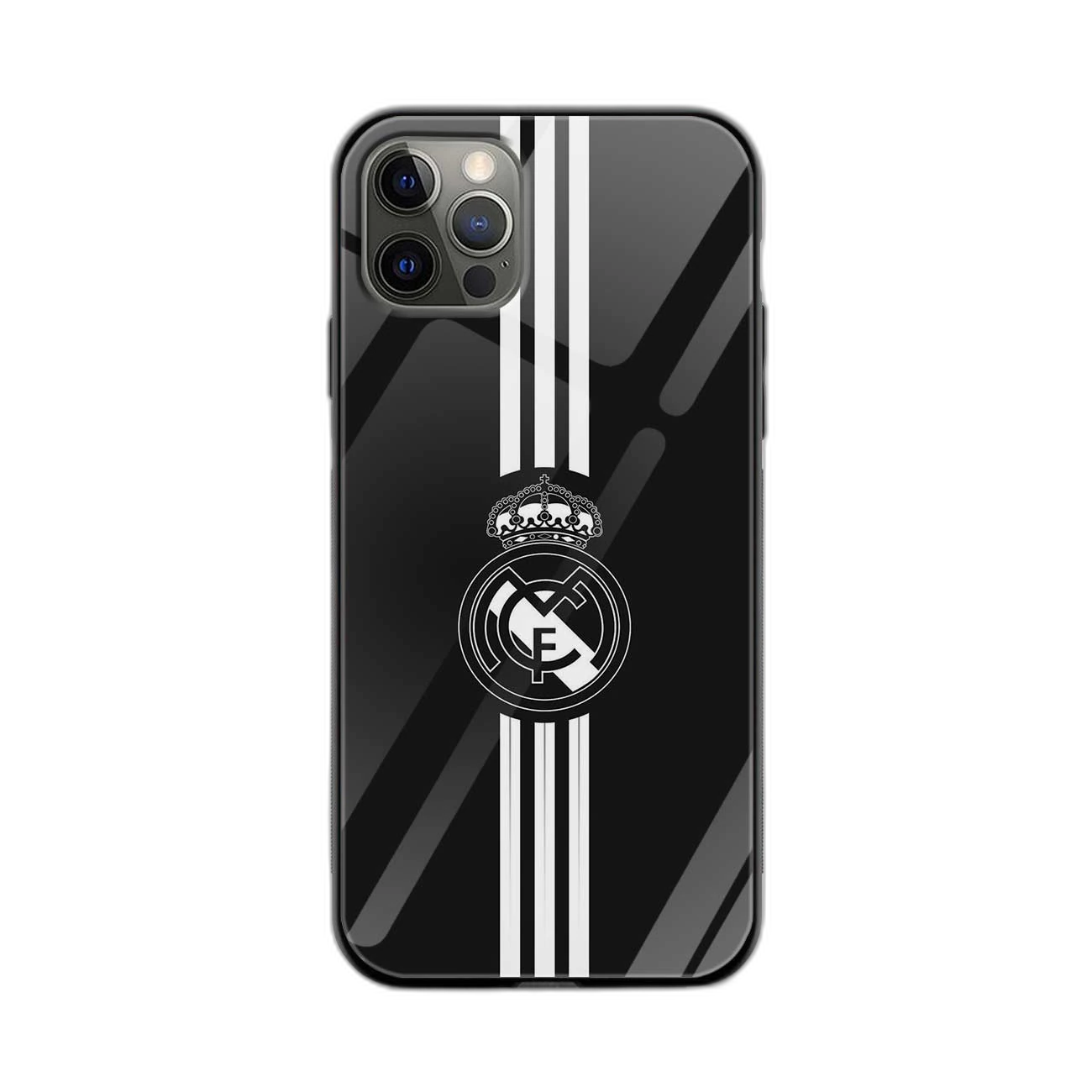 Real Madrid CF Black Apple iPhone 11 Pro Back Cover
