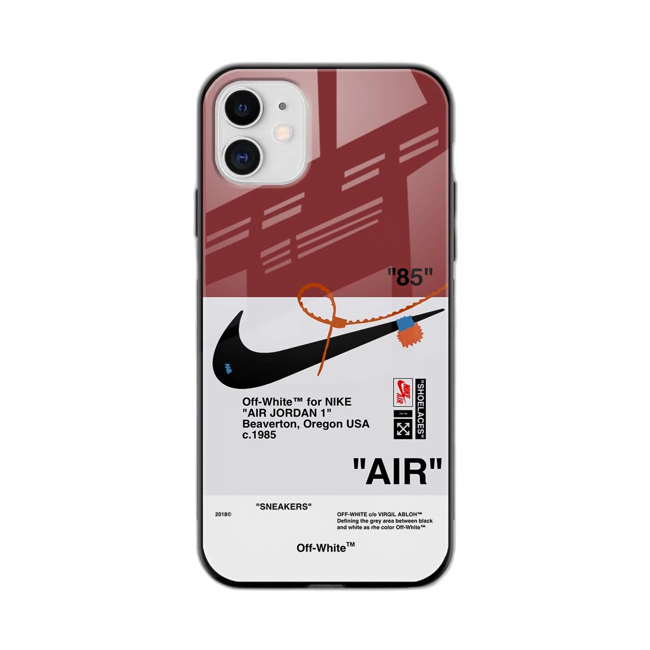 Air Off White iPhone 11 Back Cover