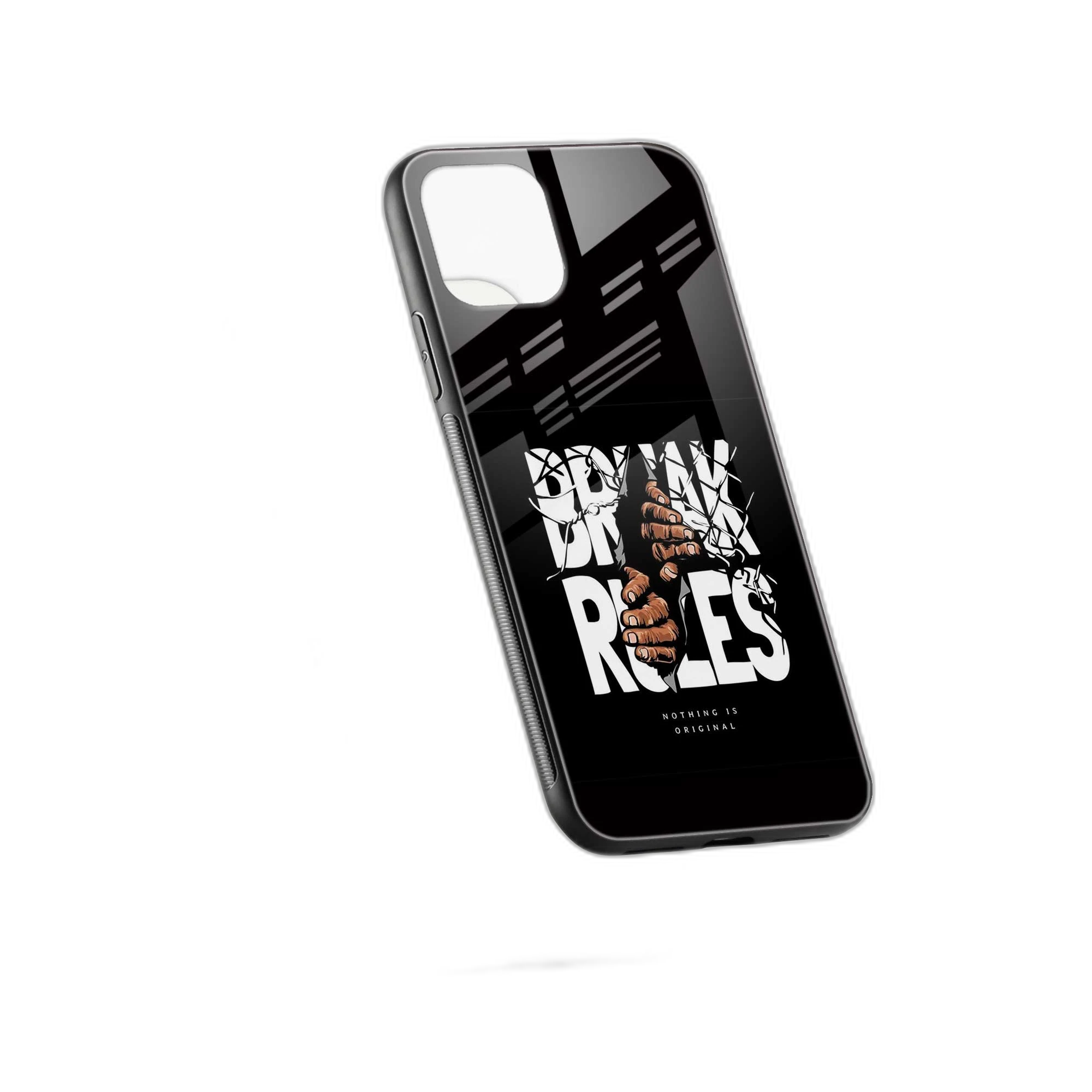 Break Rules iPhone 11 Back Cover view 2