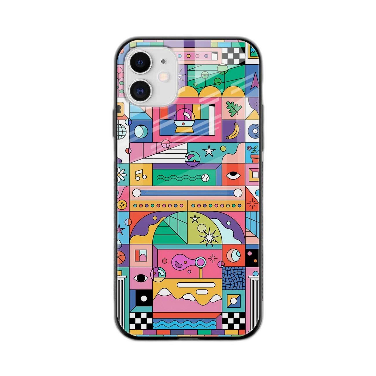 Geometric iPhone 11 Back Cover