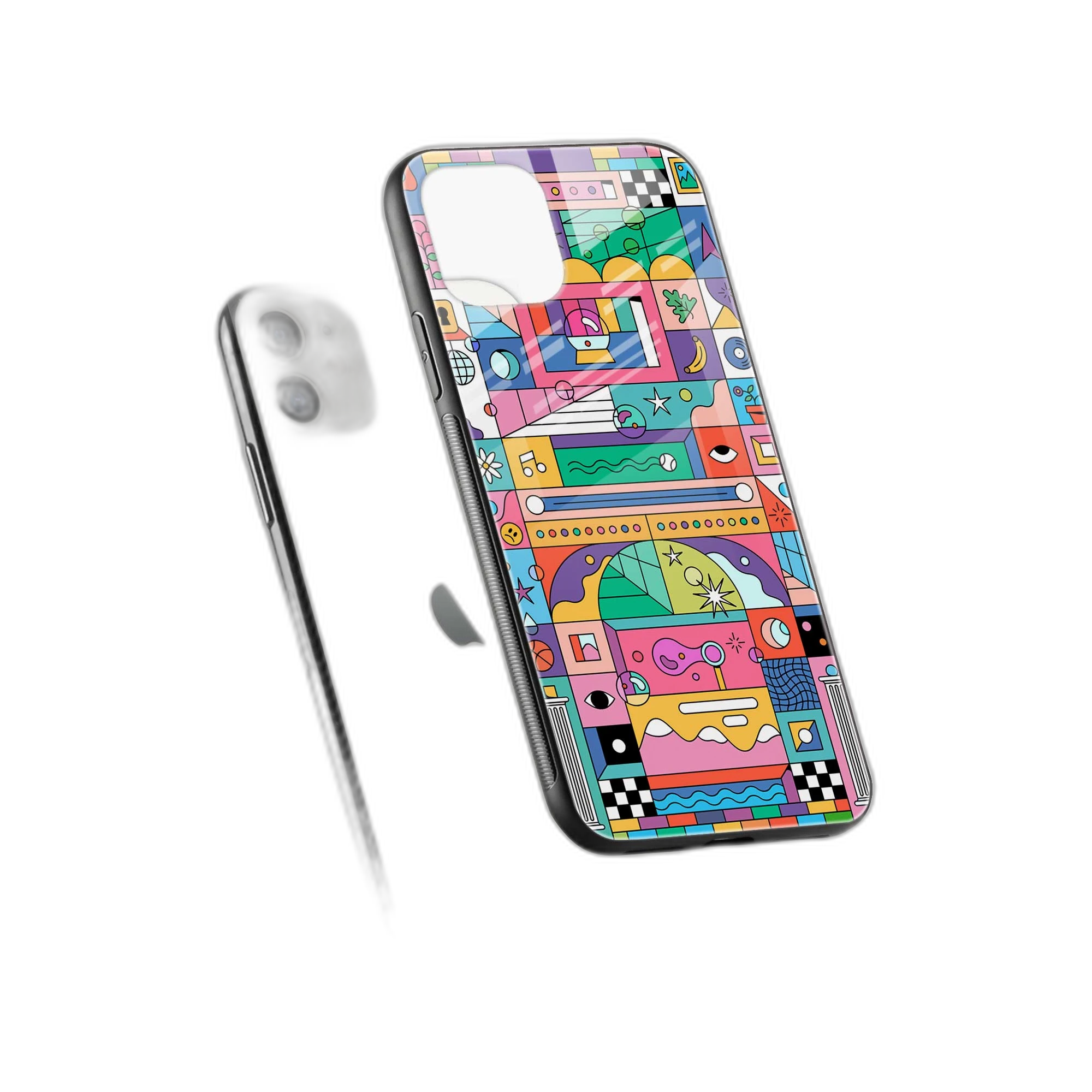 Geometric iPhone 11 Back Cover view 2
