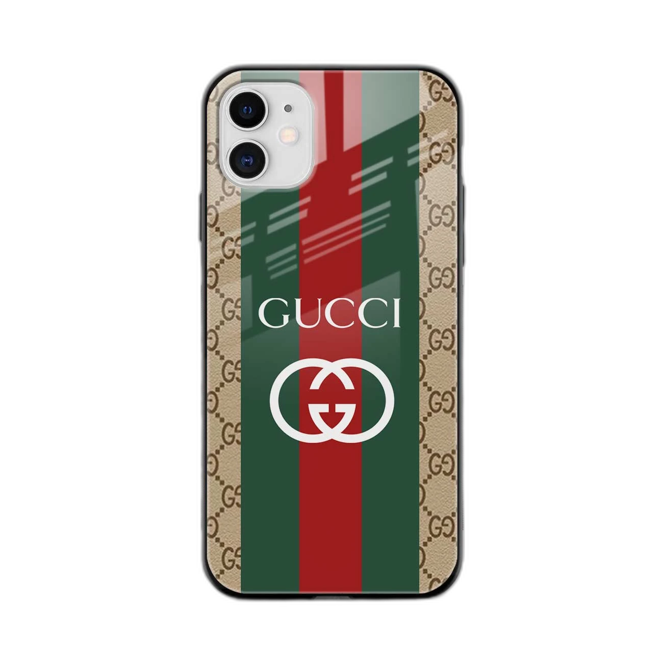 Gucci Strips Pattern  Apple iPhone 11  Back Cover