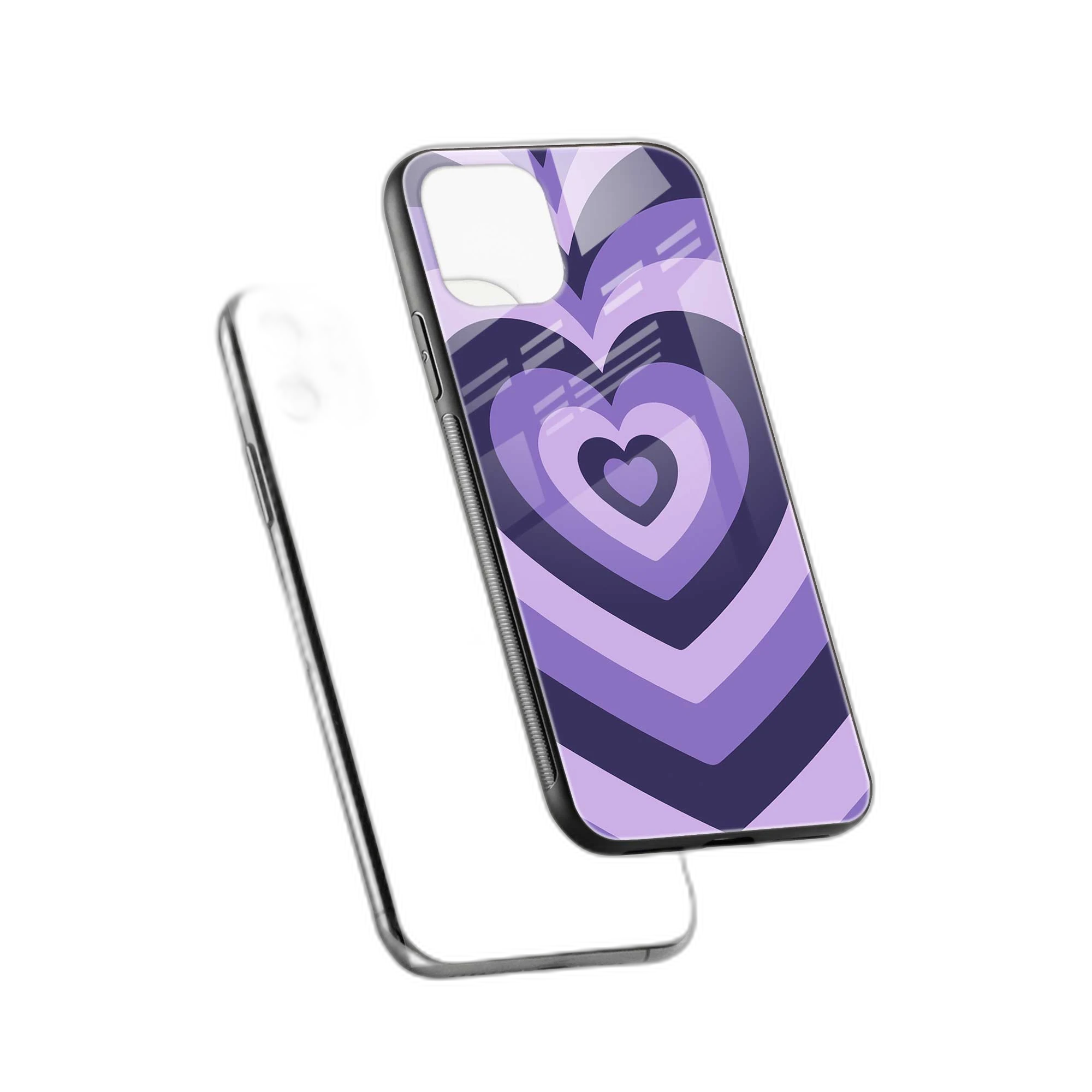 Hearts Apple iPhone 11 Back Cover view 2