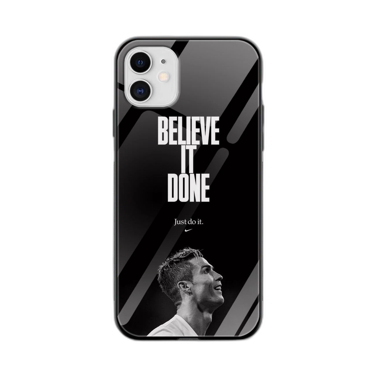 Cristiano Ronaldo Black & White Phone Back Cover Cover For Apple iPhone 12 Mini