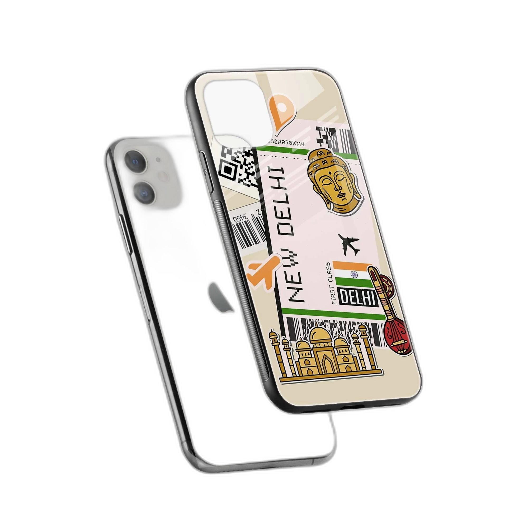 Delhi iPhone 12 Mini Back Cover view 2