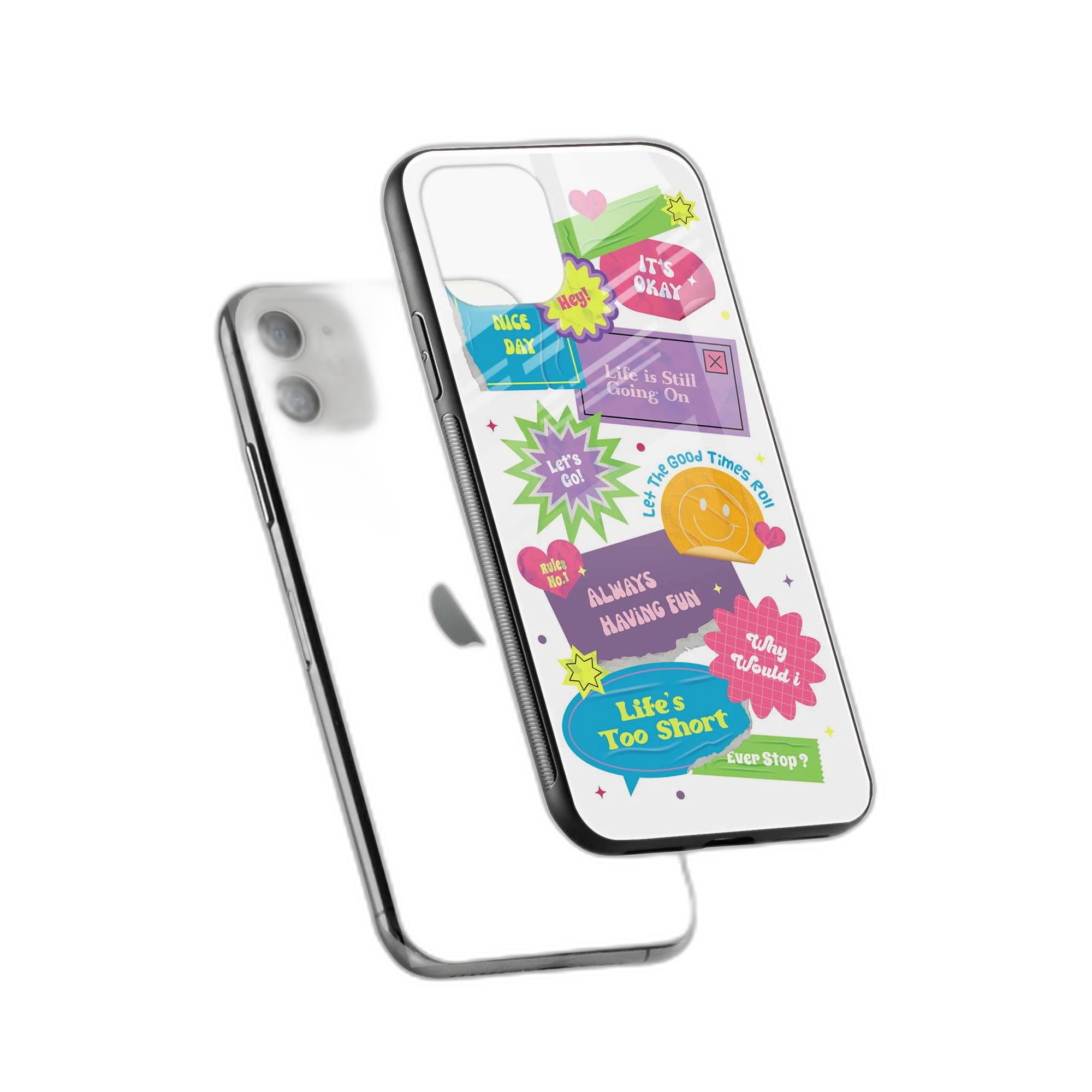 Having Fun iPhone 12 Mini Back Cover view 2
