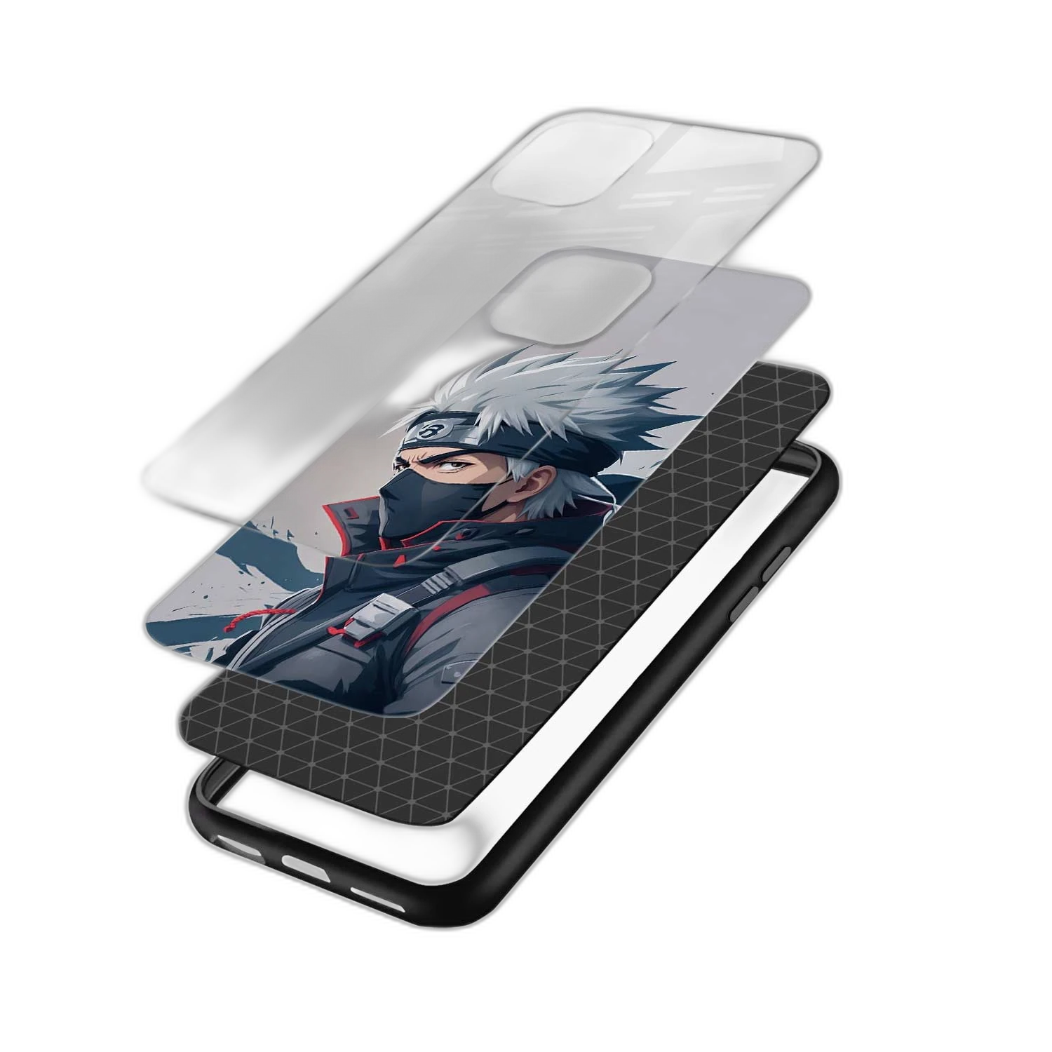 Kakashi Hatake iPhone 12 Mini Back Cover view 2
