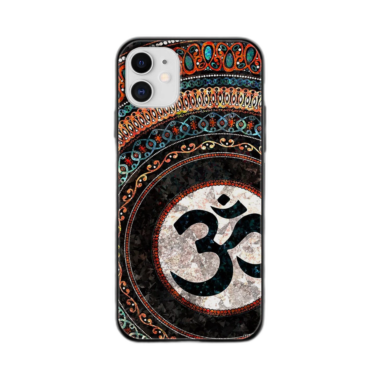 OM Glass Phone Cover For Apple iPhone 12 Mini