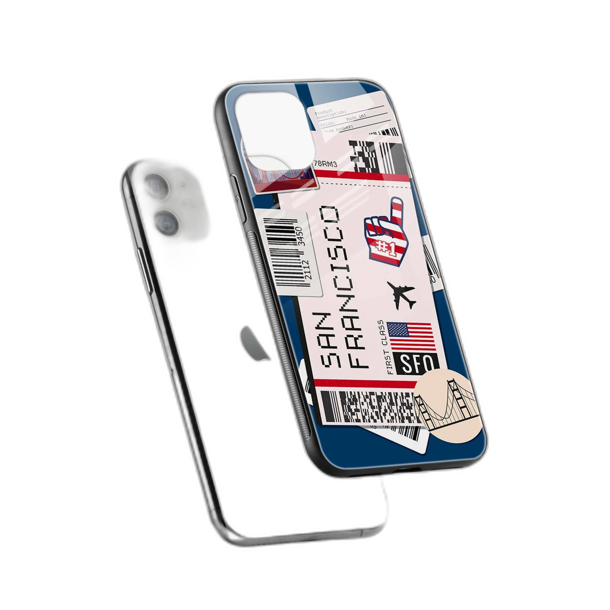 San Francisco iPhone 12 Mini Back Cover view 2