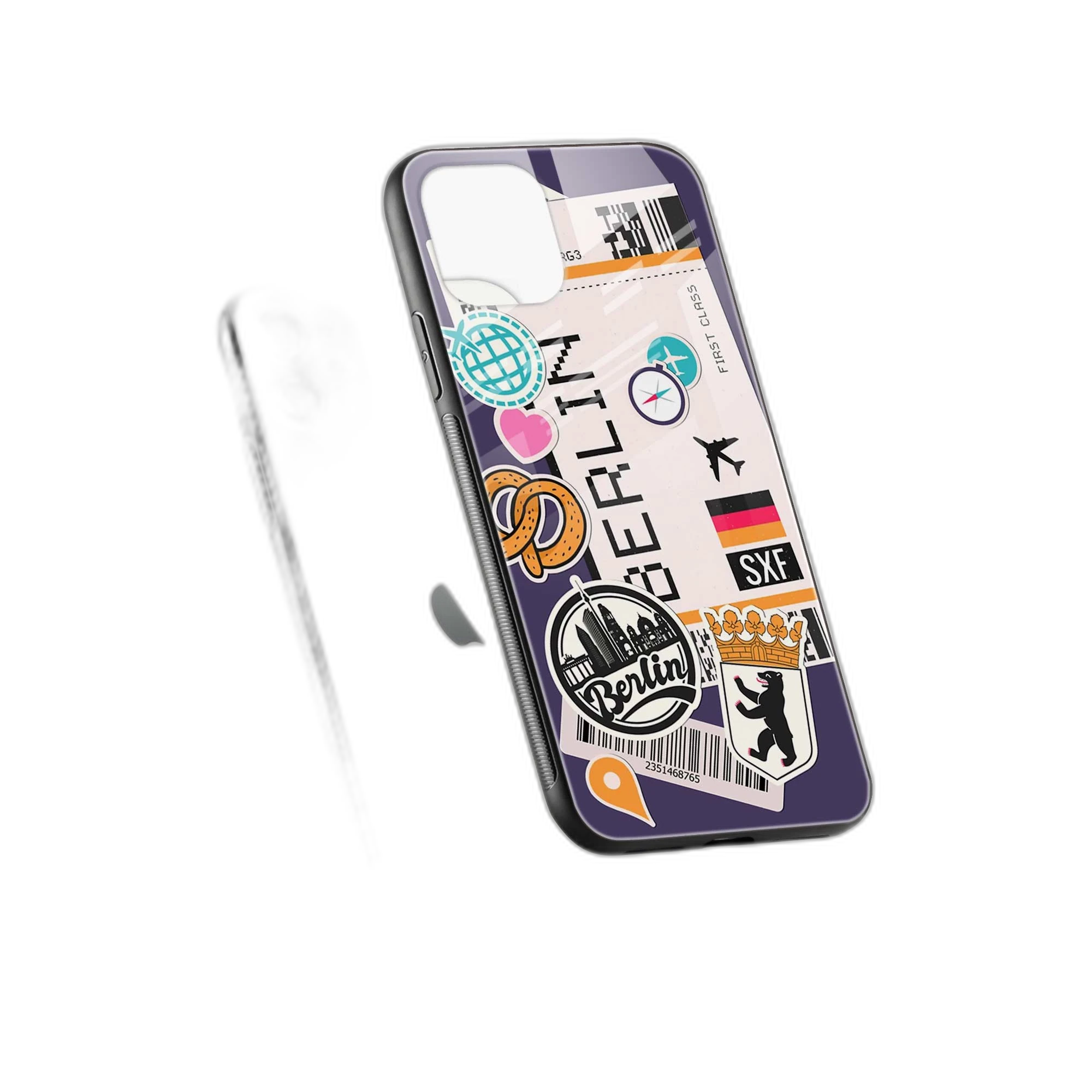 Berlin iPhone 12 Back Cover view 2