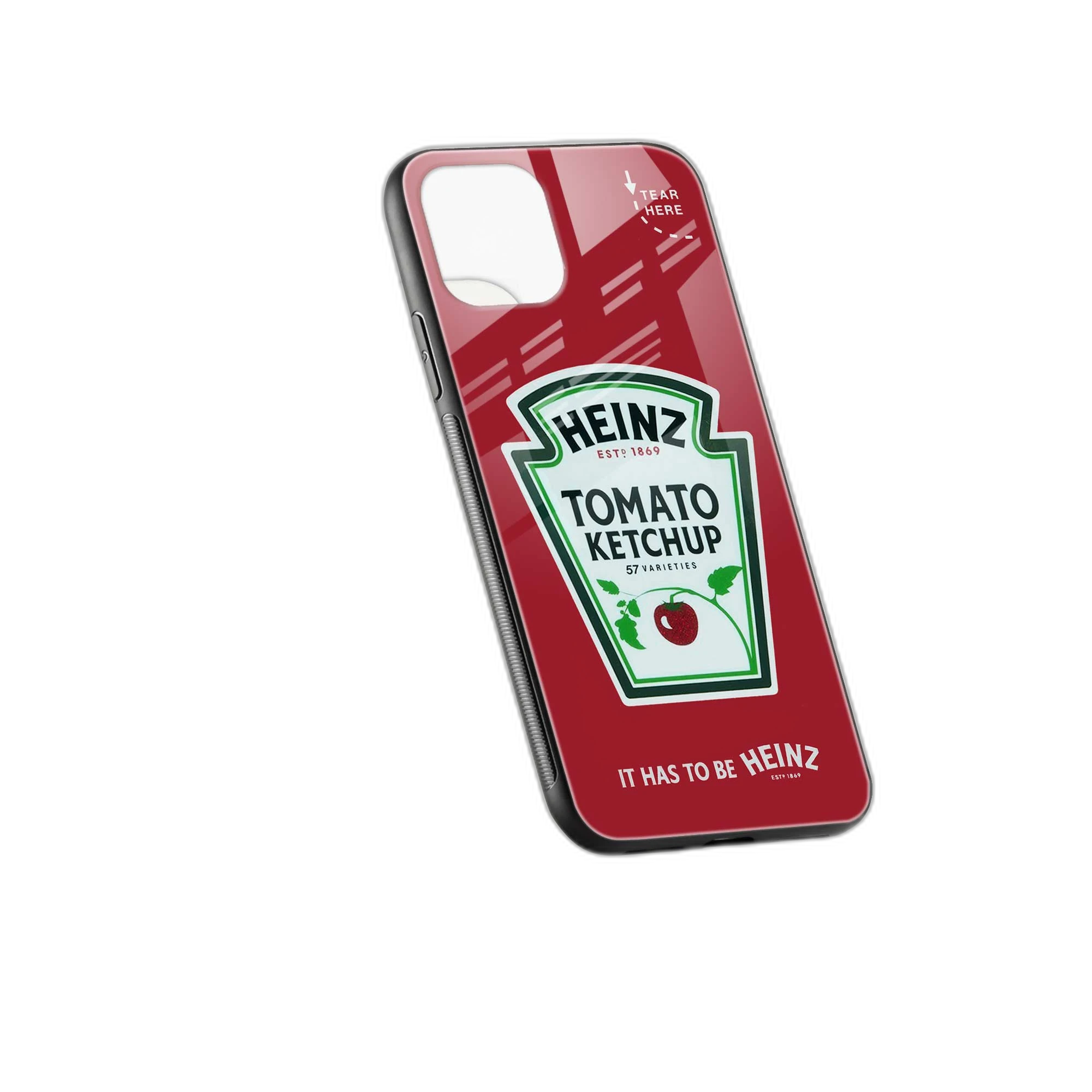 Ketchup iPhone 12 Back Cover view 2