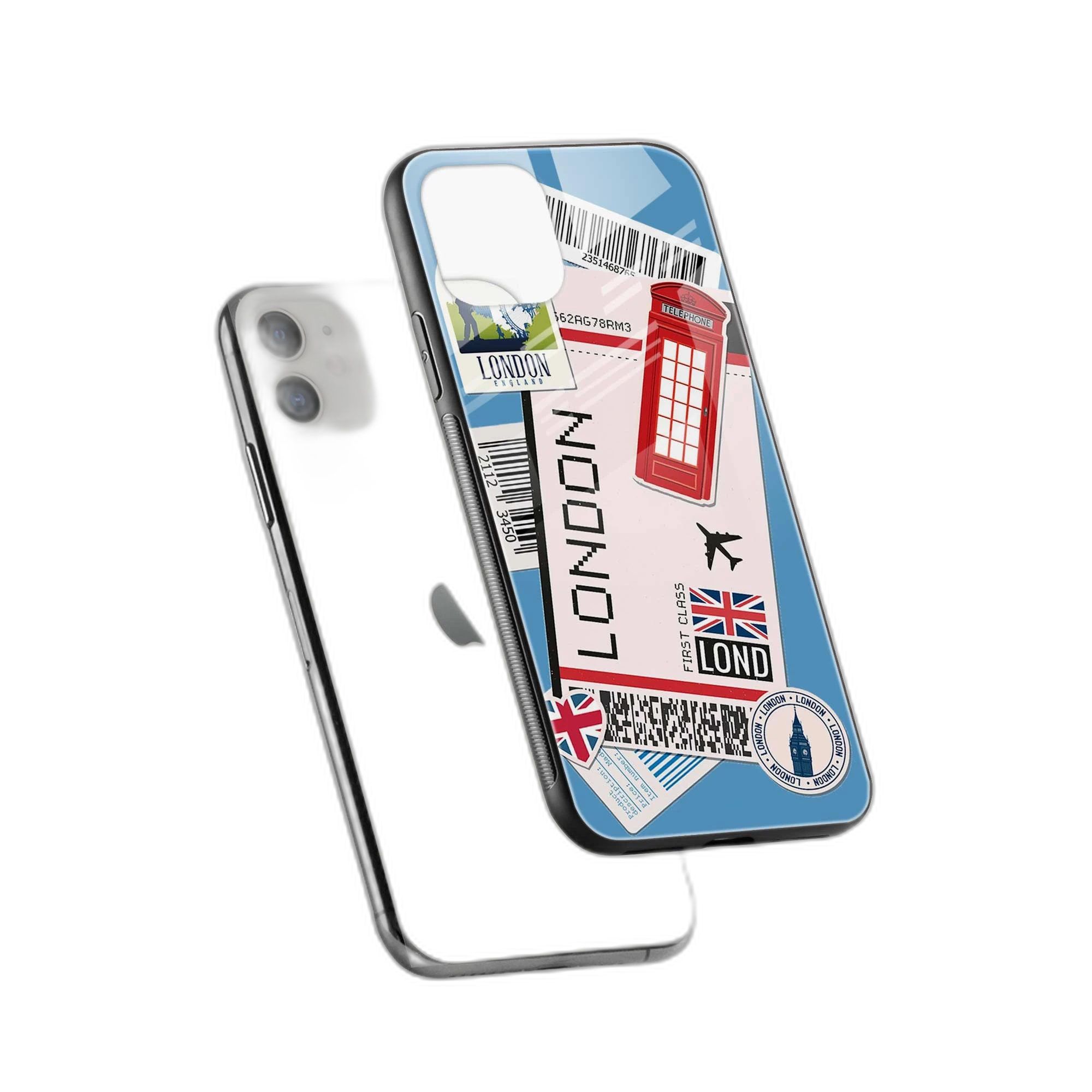 London iPhone 12 Back Cover view 2