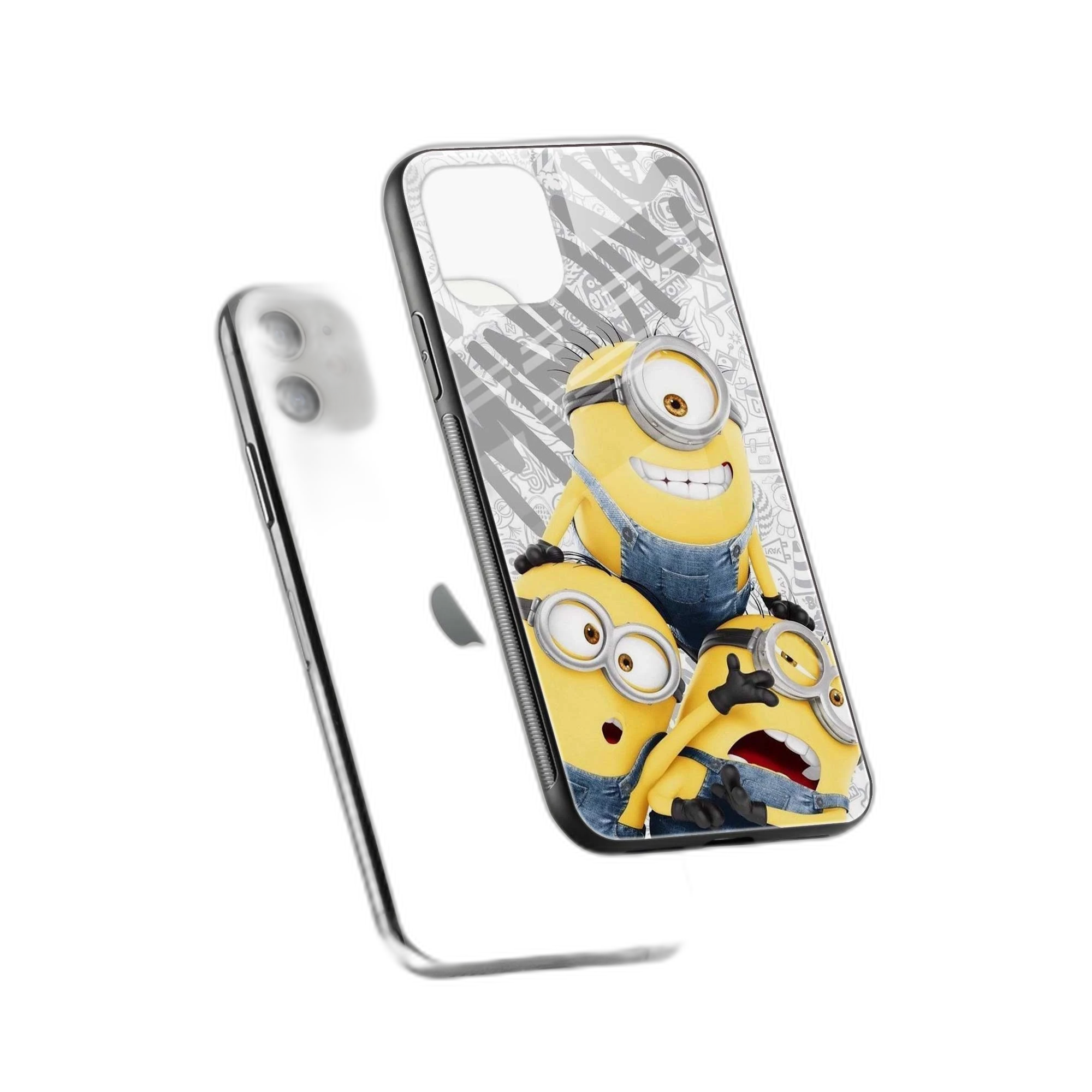 Minions iPhone 12 Back Cover view 2