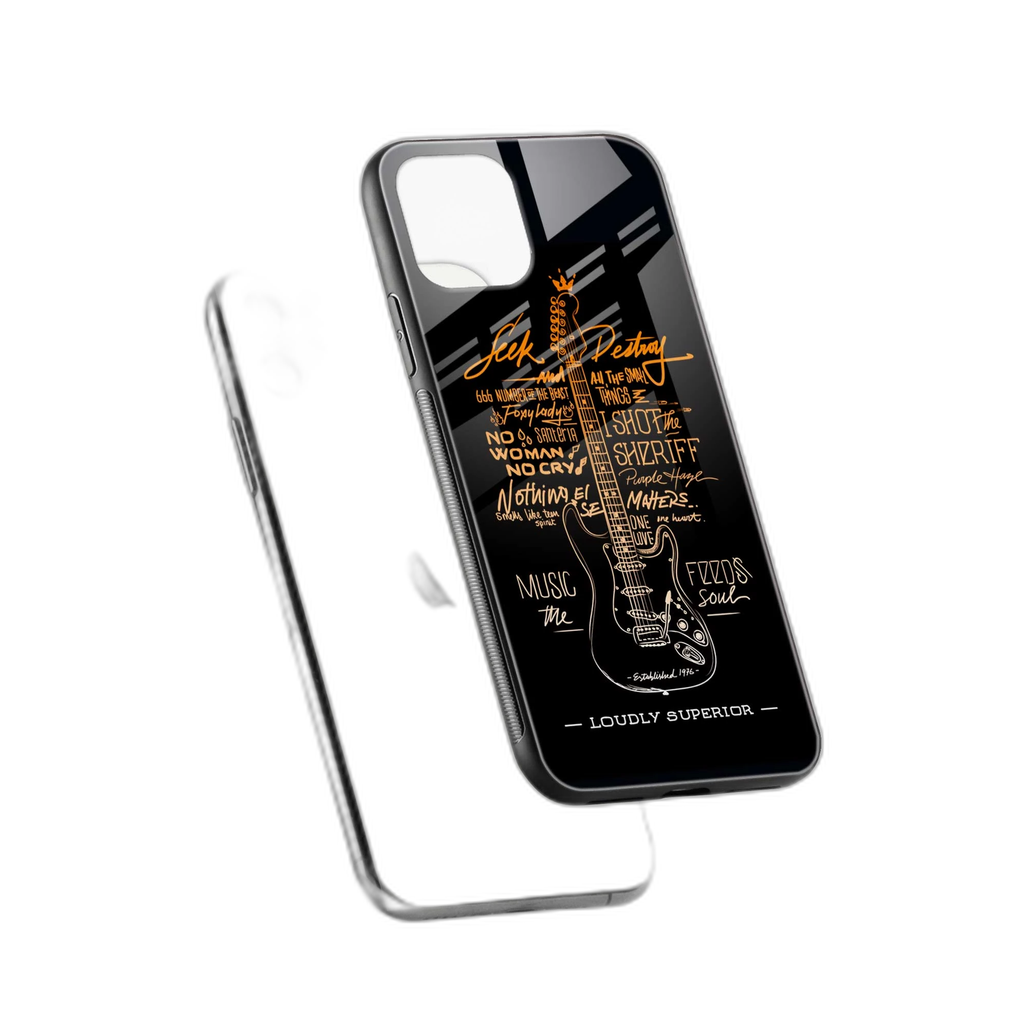 Music Lover iPhone 12 Back Cover view 2