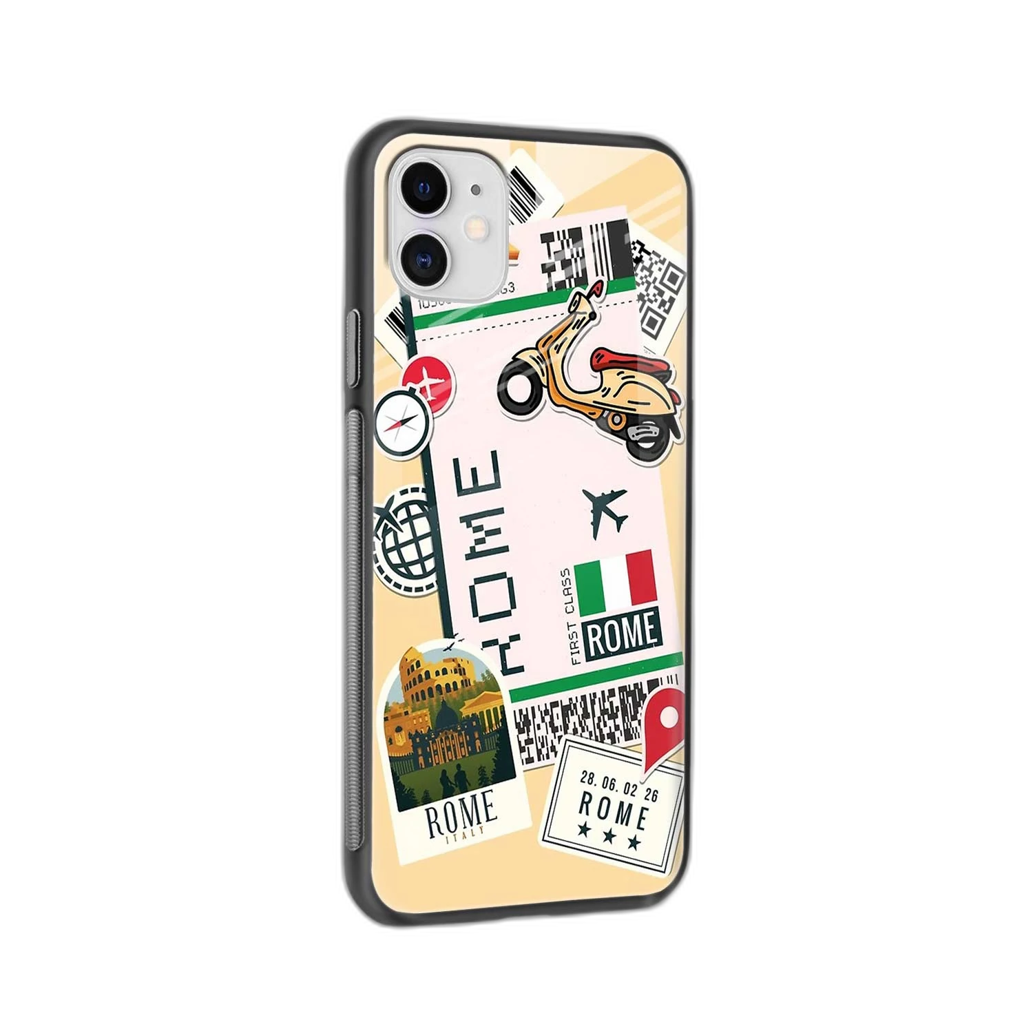 Rome iPhone 12 Back Cover view 2