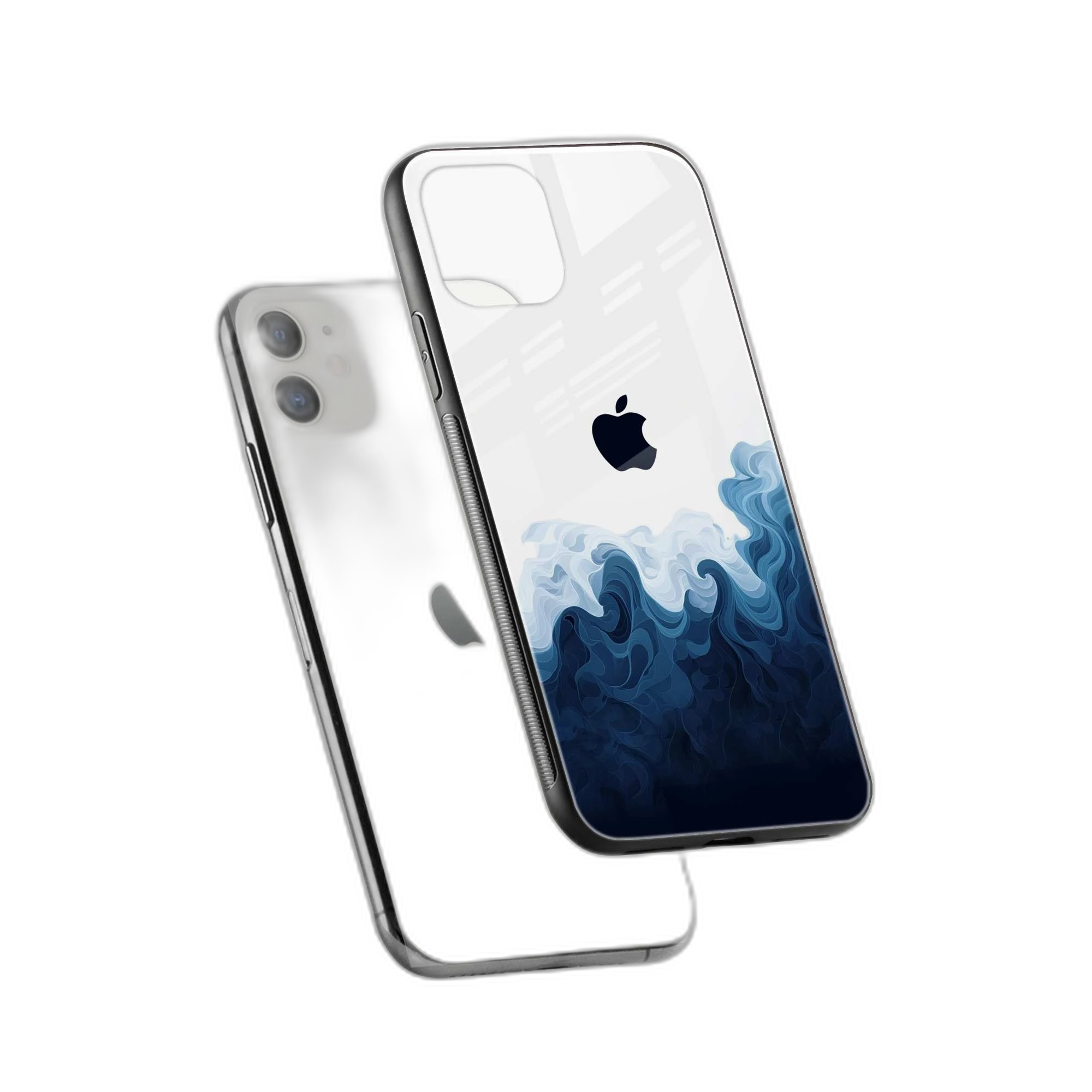 Waves iPhone 12 Back Cover view 2
