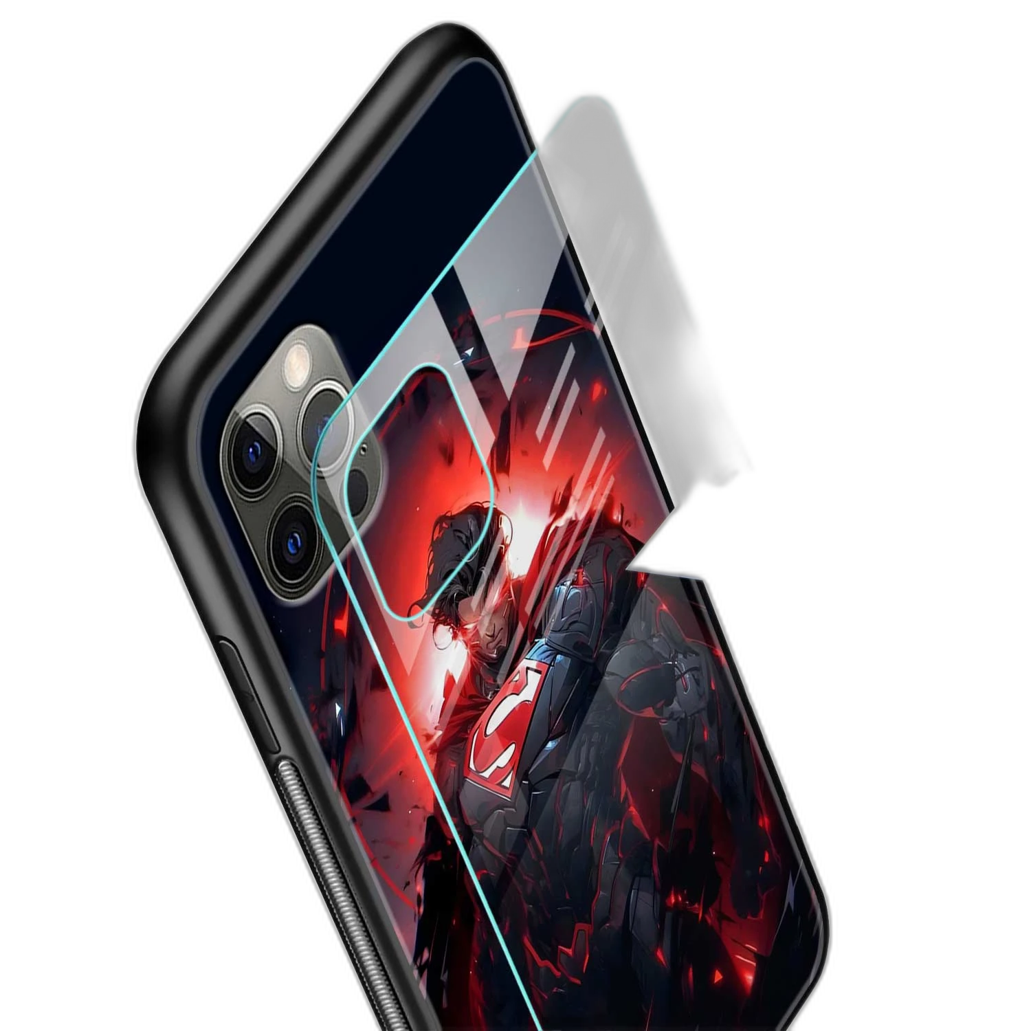 Dark Superman iPhone 13 Pro Max Back Cover view 2