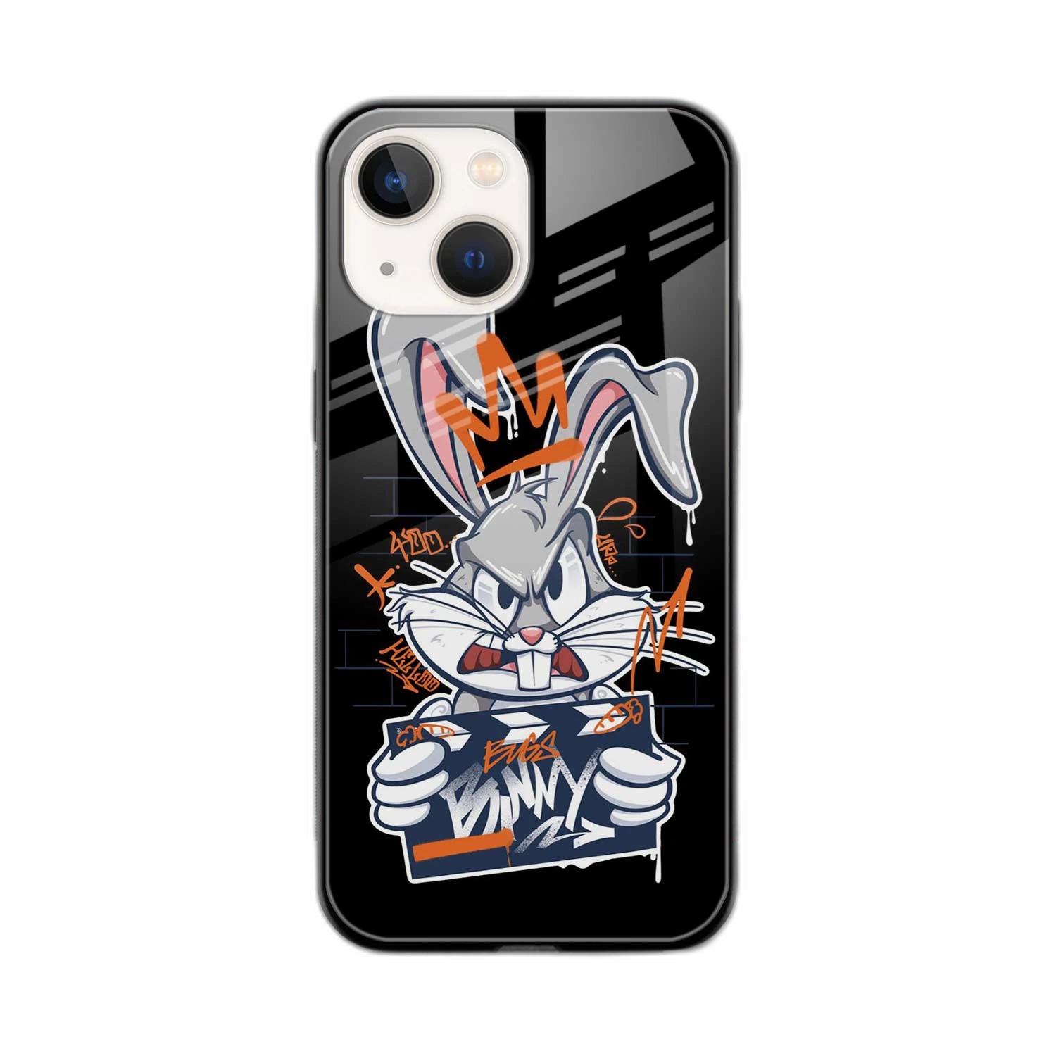 Angry Bunny iPhone 13 Back Cover