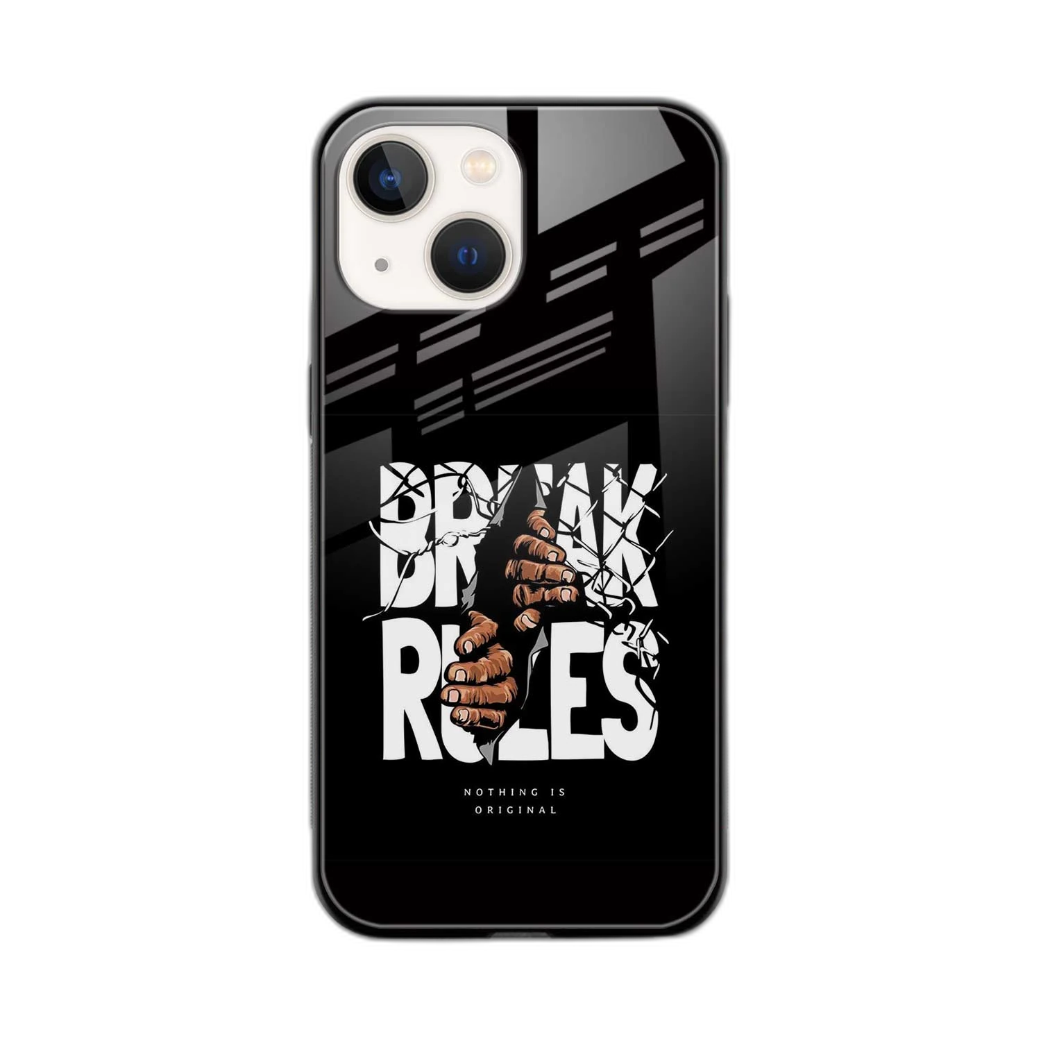 Break Rules iPhone 13 Back Cover