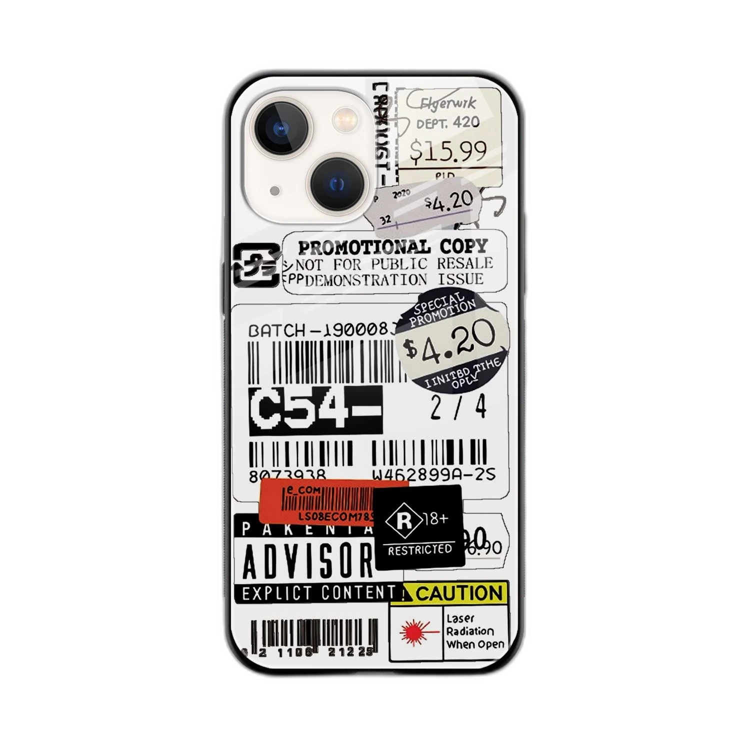 Explicit iPhone 13 Back Cover