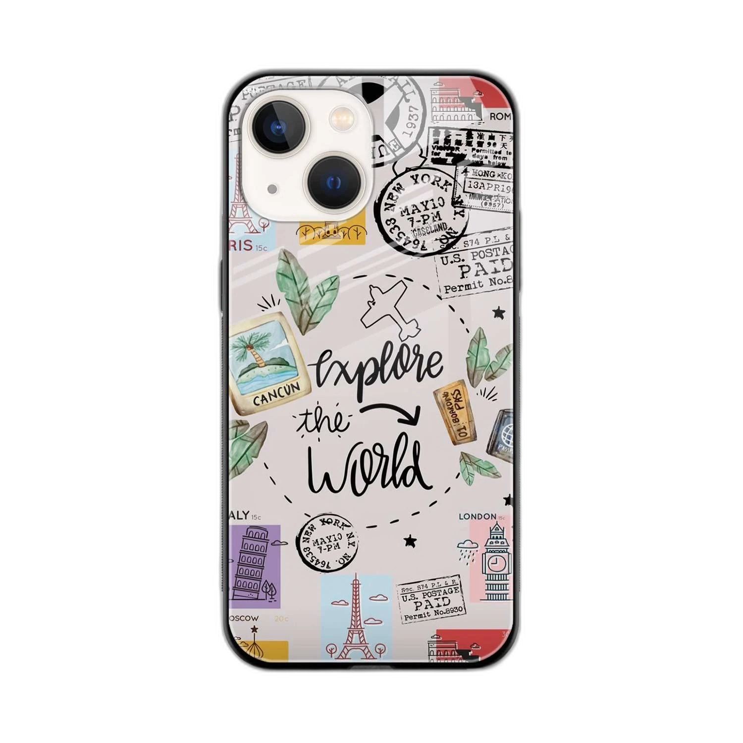 Explore The World iPhone 13 Back Cover