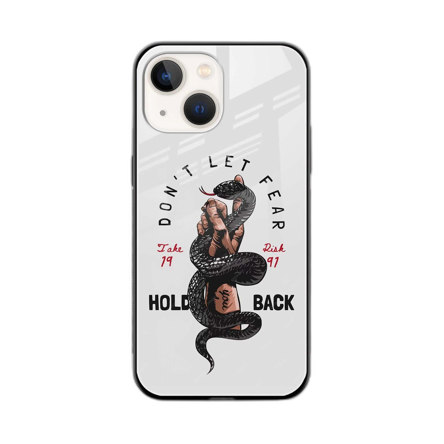 Fear iPhone 13 Back Cover