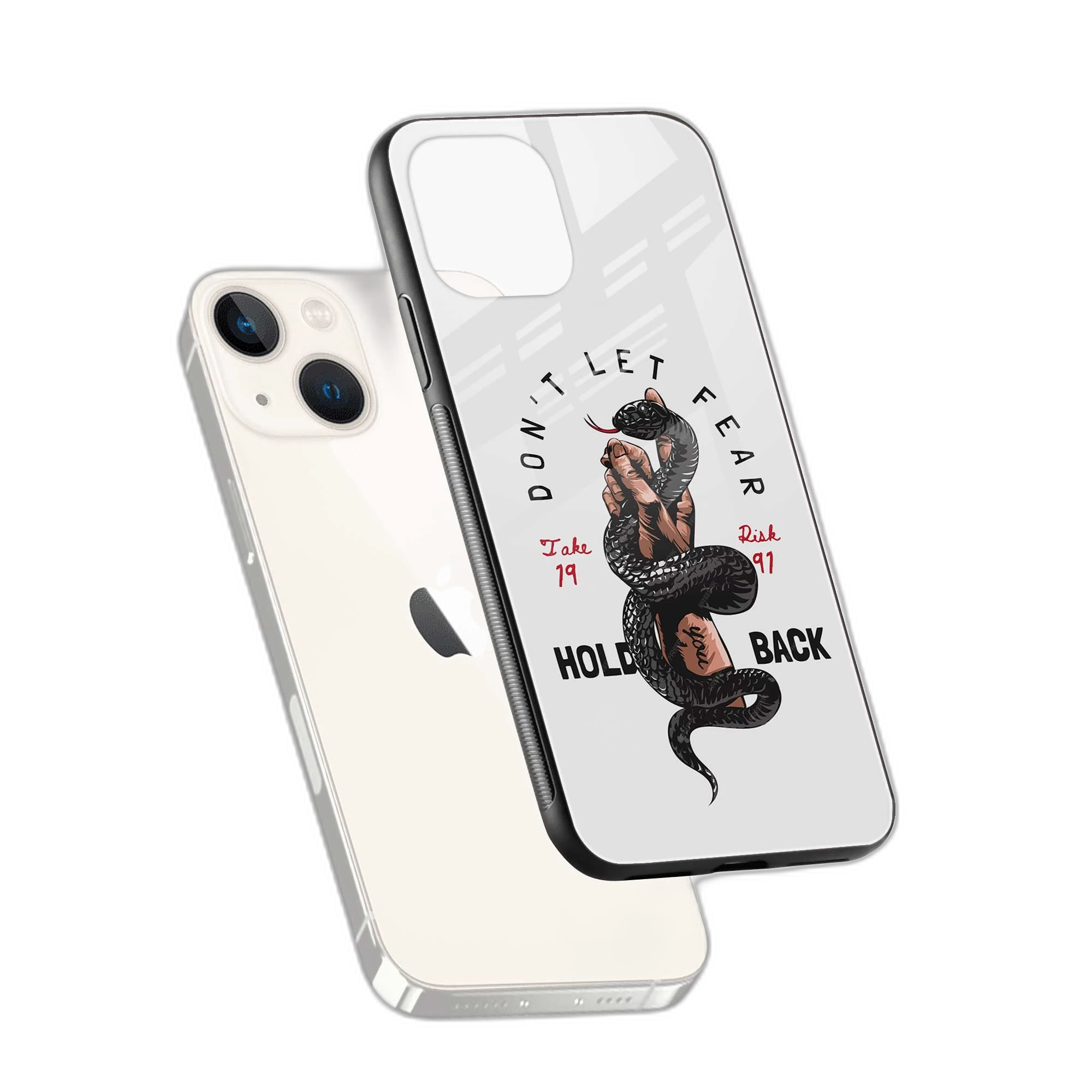 Fear iPhone 13 Back Cover view 2