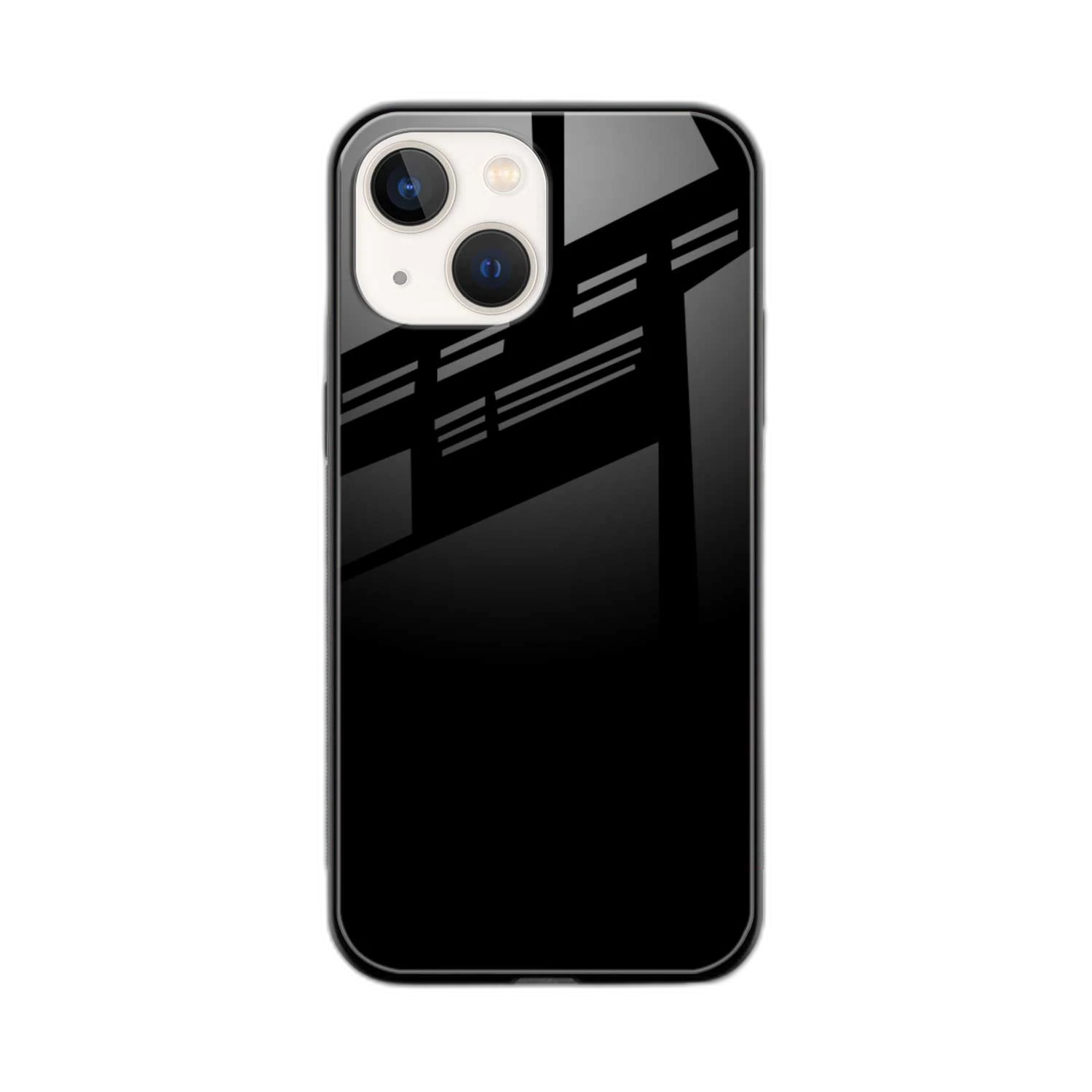 Pure Black iPhone 13 Back Cover