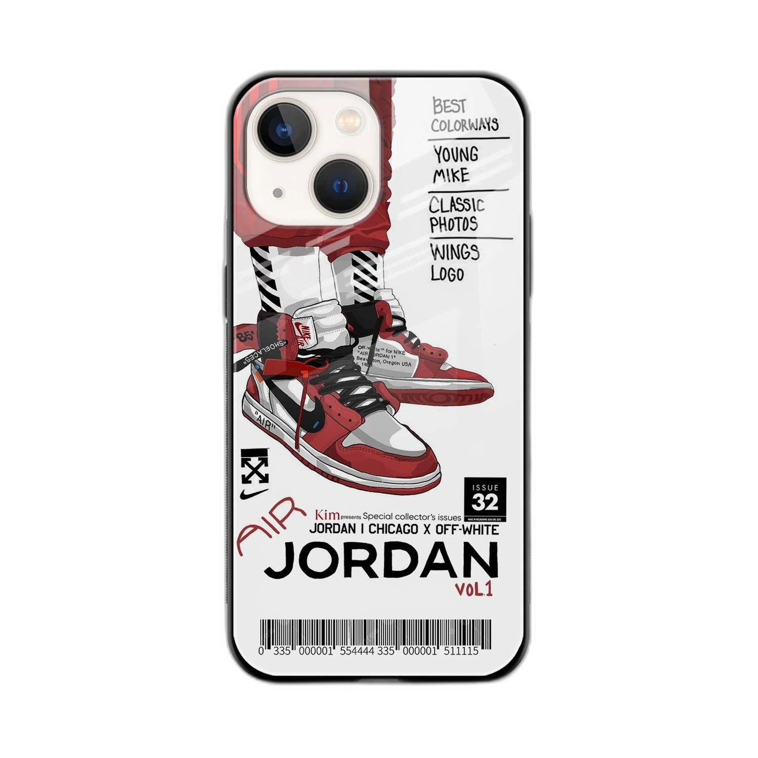 Red Sneakers iPhone 13 Back Cover