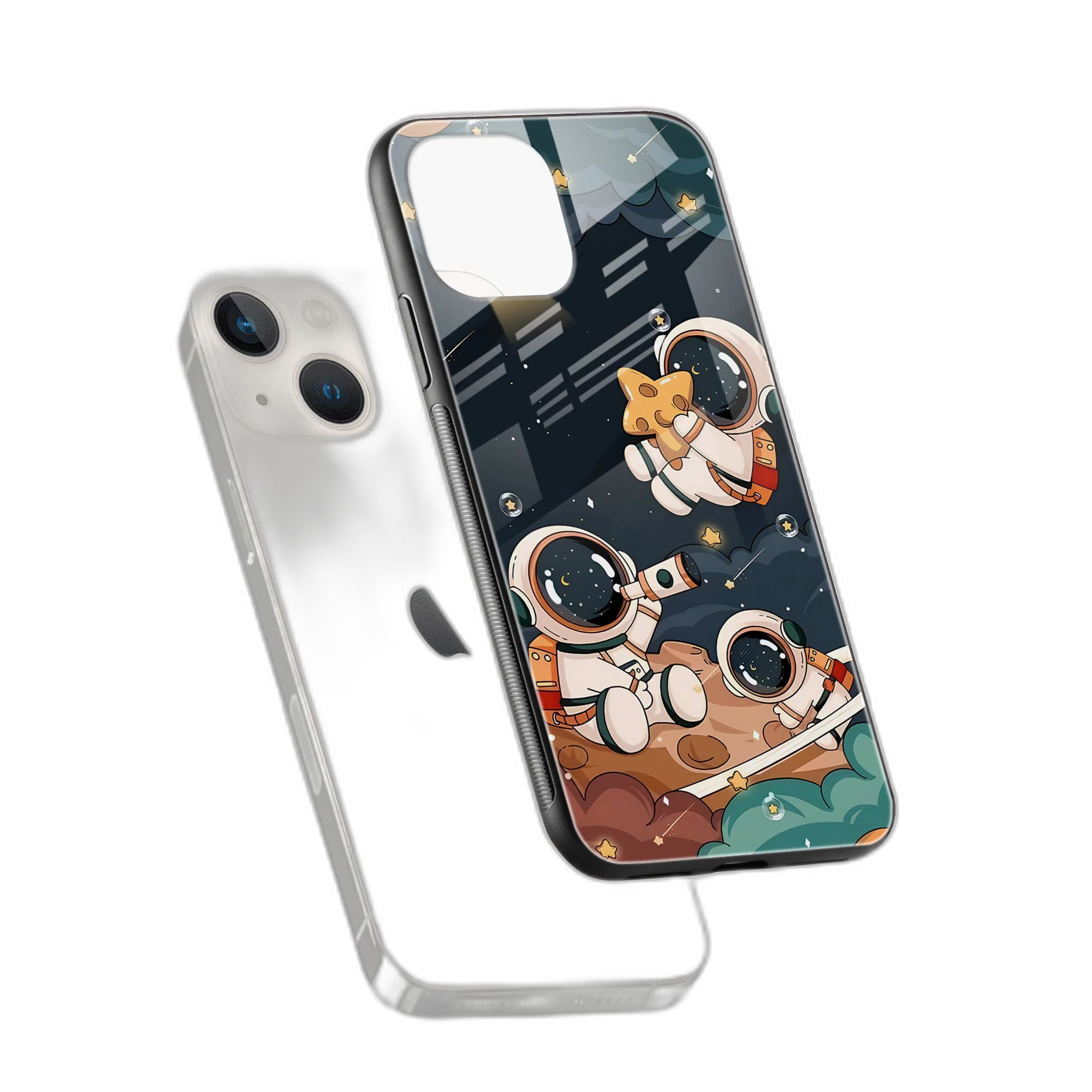 Space iPhone 13 Back Cover view 2