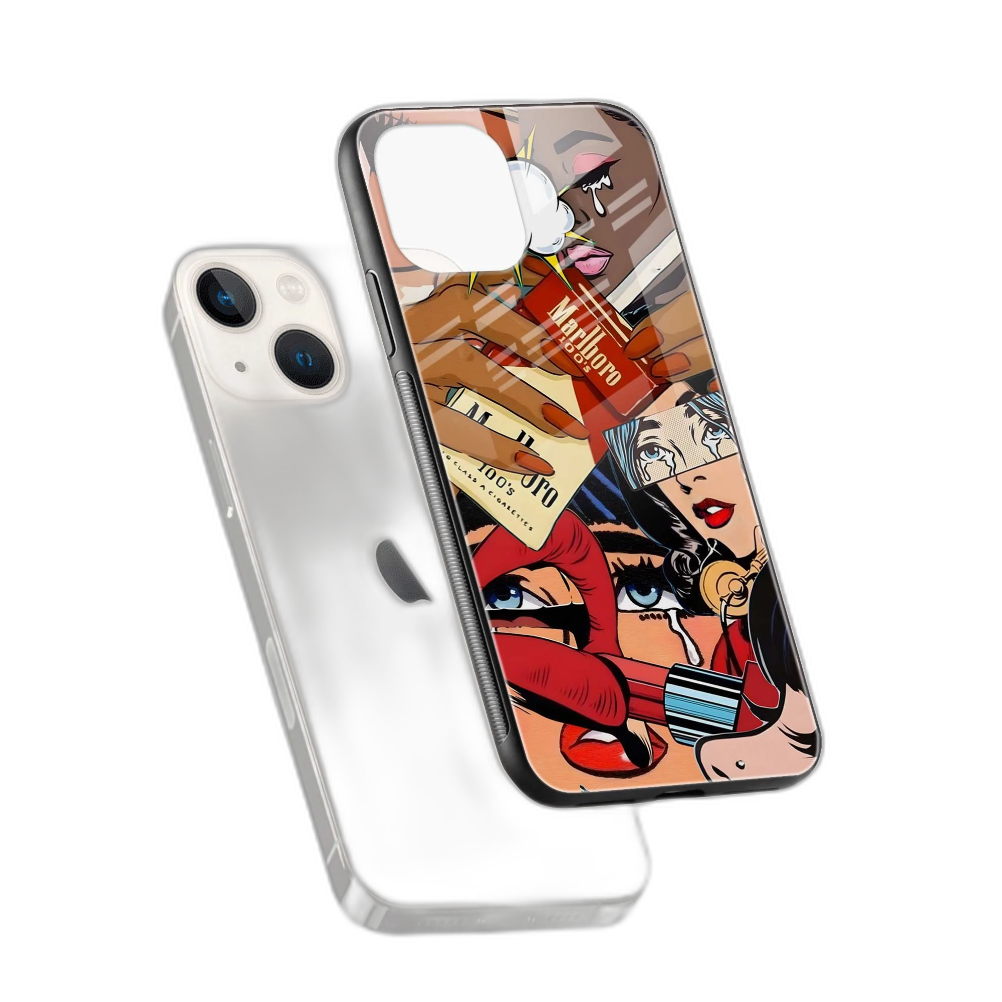 Bad Girl iPhone 14 Plus Back Cover view 2