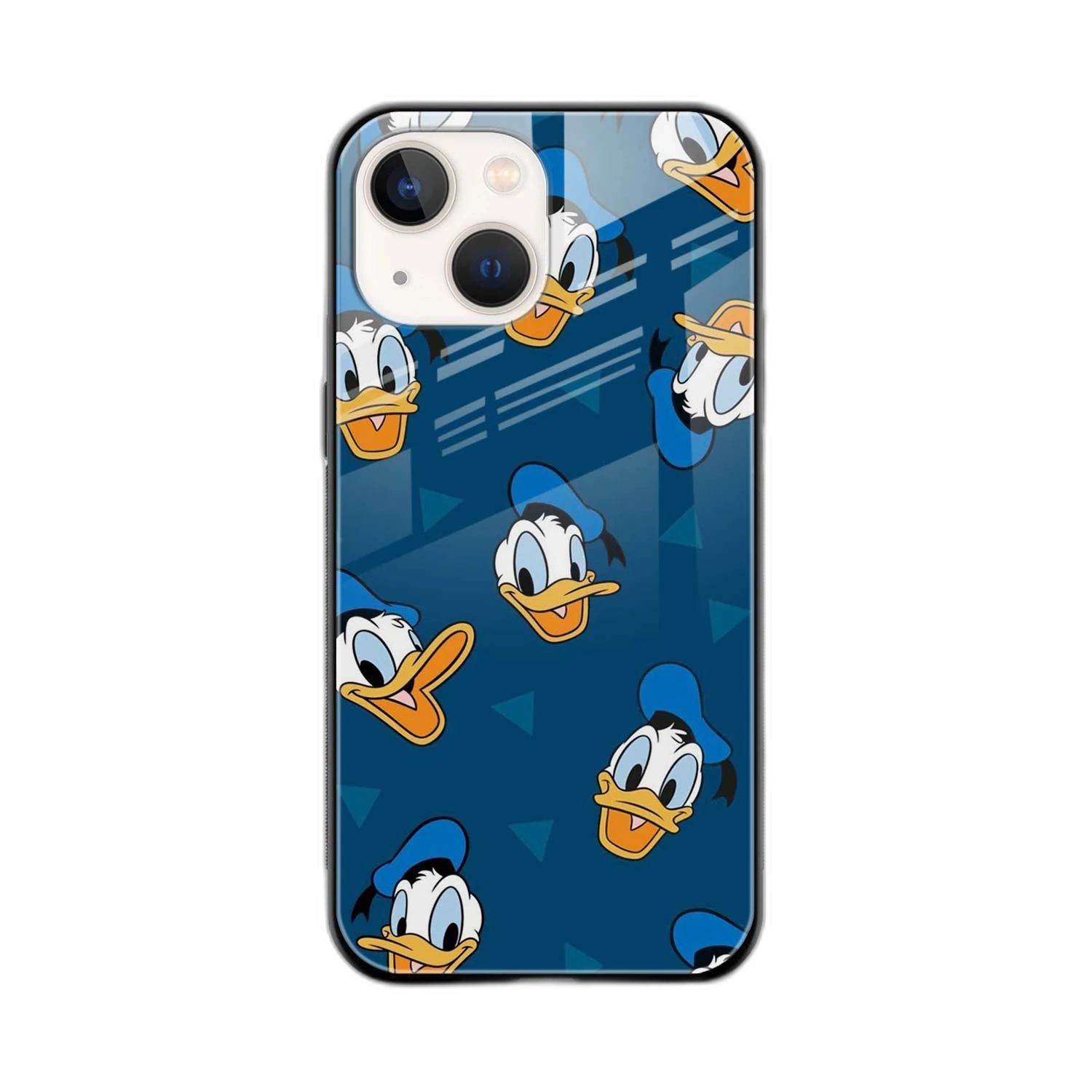 Donald Duck Faces iPhone 14 Plus Back Cover
