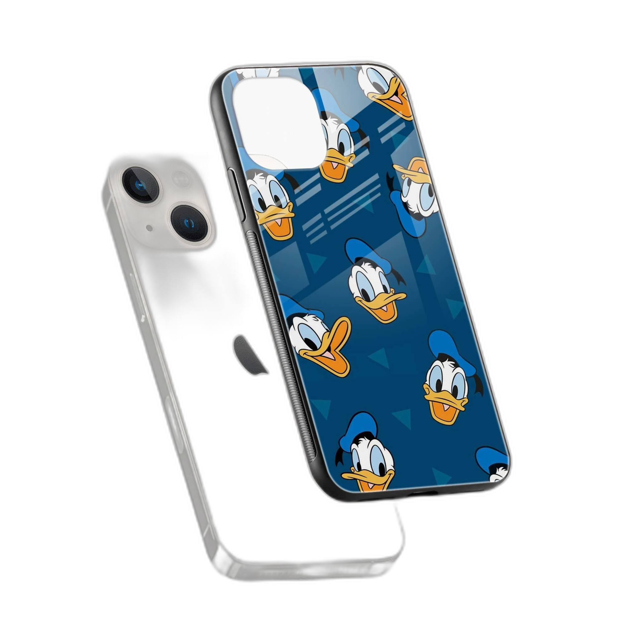 Donald Duck Faces iPhone 14 Plus Back Cover view 2