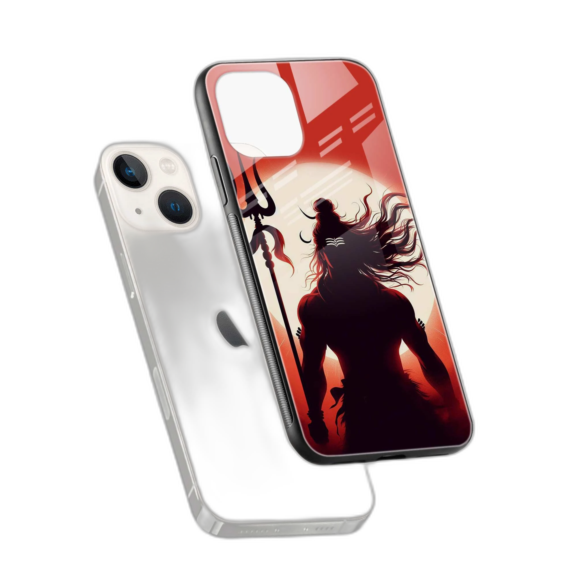 Lord Shiva iPhone 14 Plus Back Cover view 2