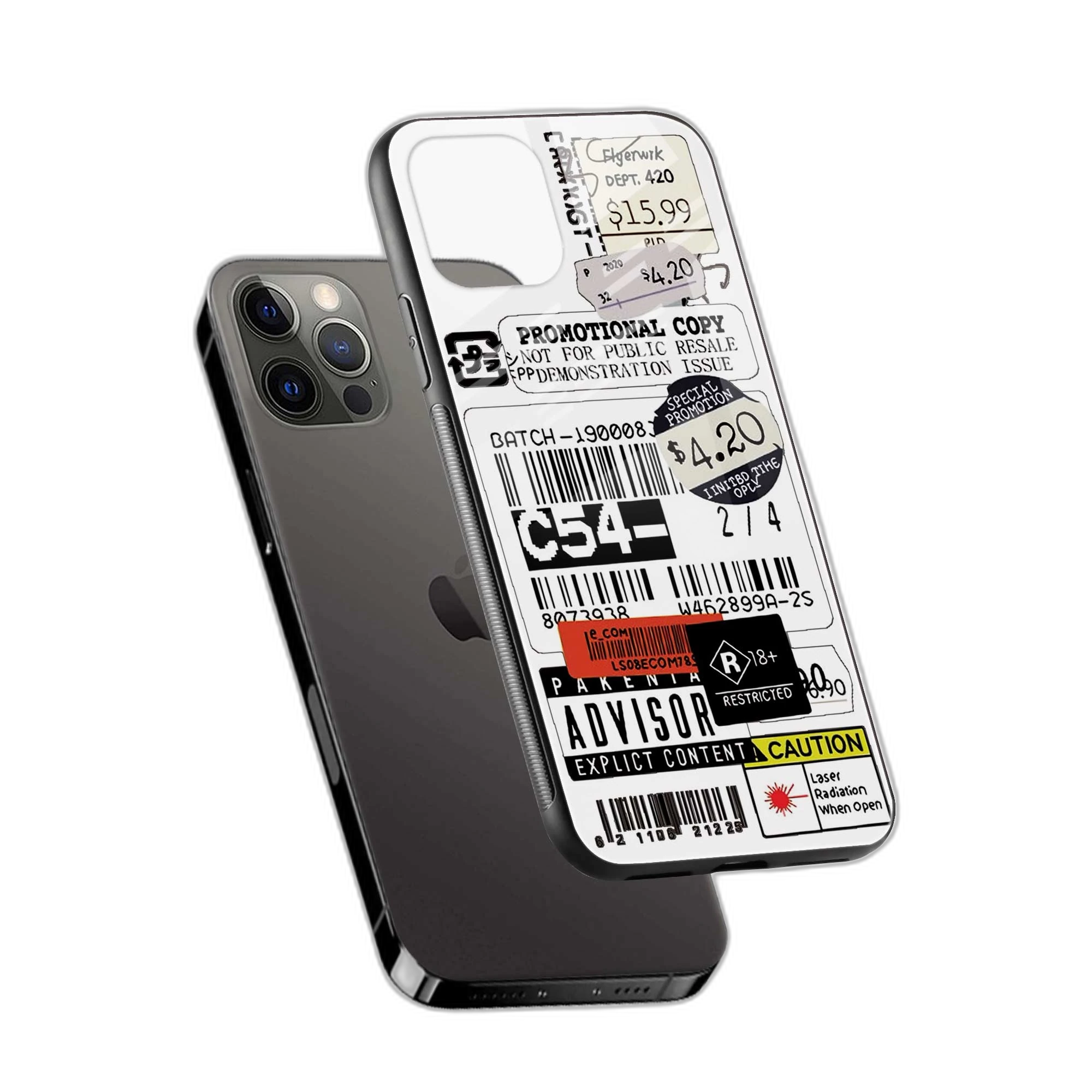 Explicit iPhone 14 Pro Max Back Cover view 2