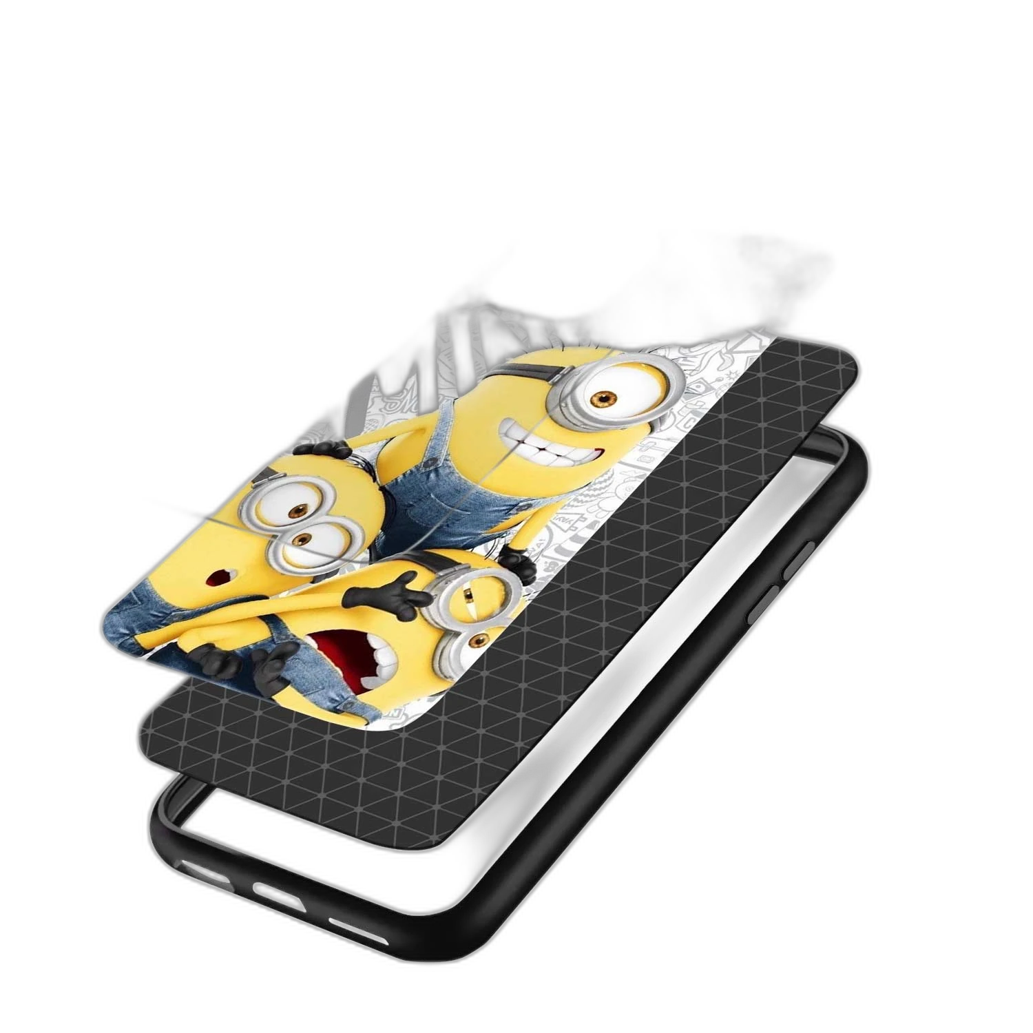 Minions iPhone 14 Pro Max Back Cover view 2