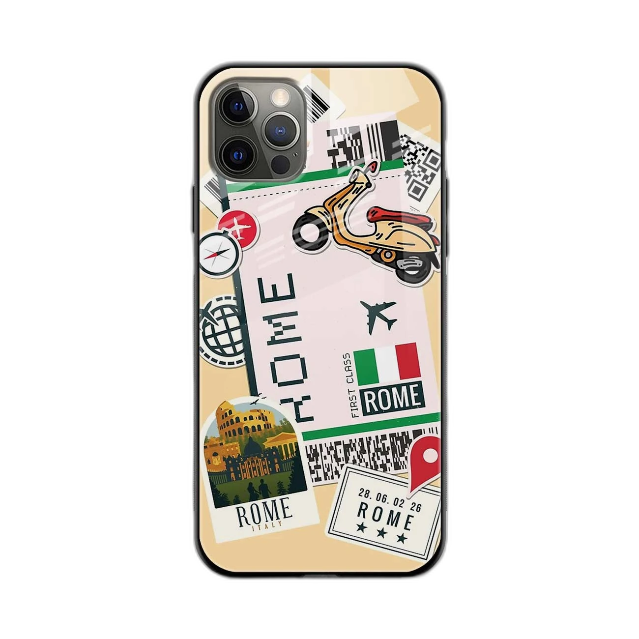 Rome iPhone 14 Pro Max Back Cover
