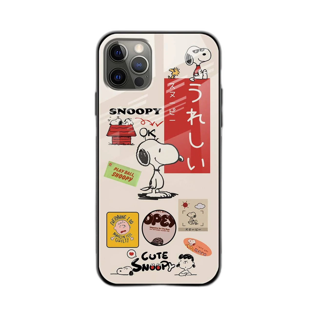 Snoopy iPhone 14 Pro Max Back Cover