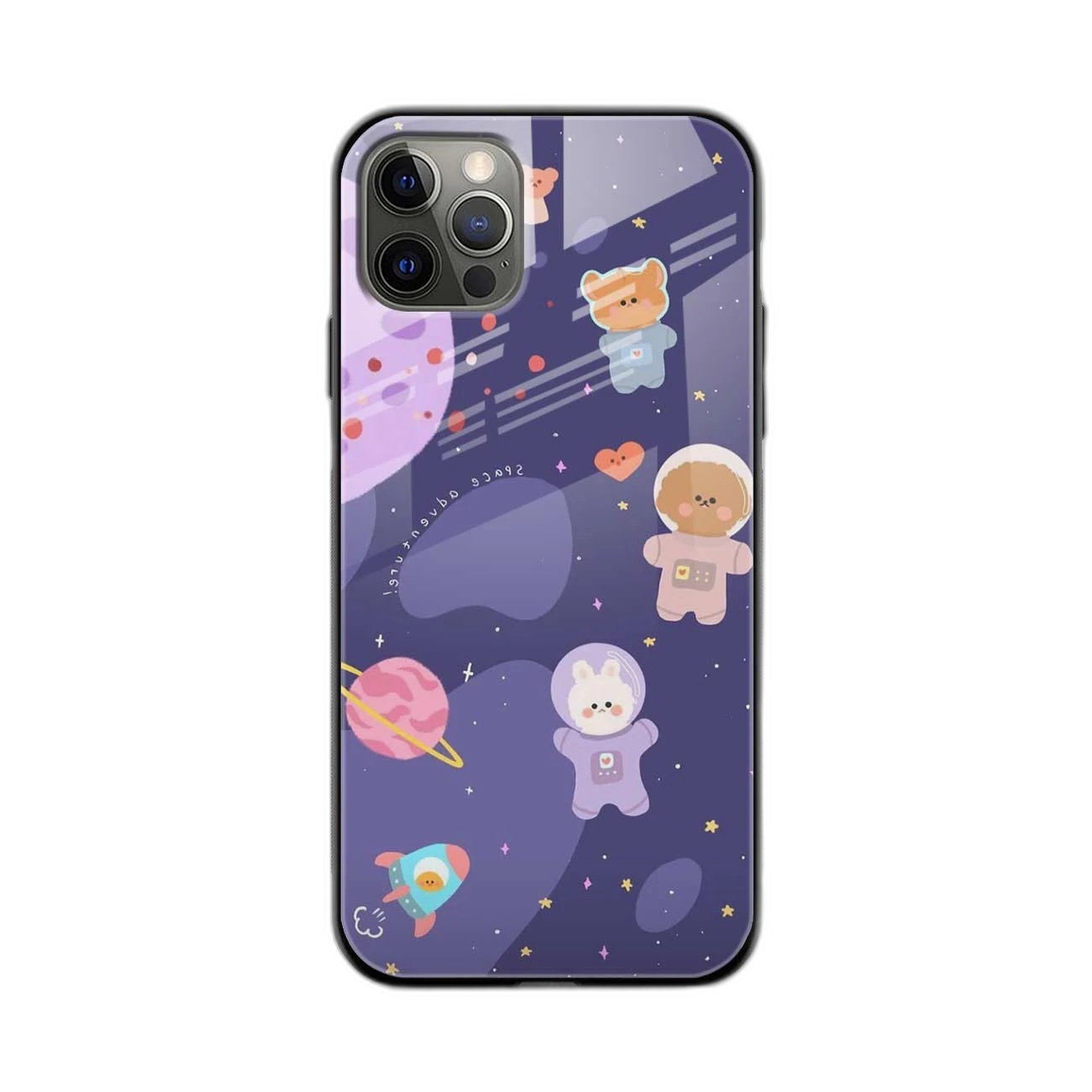 Teddy Space iPhone 14 Pro Max Back Cover