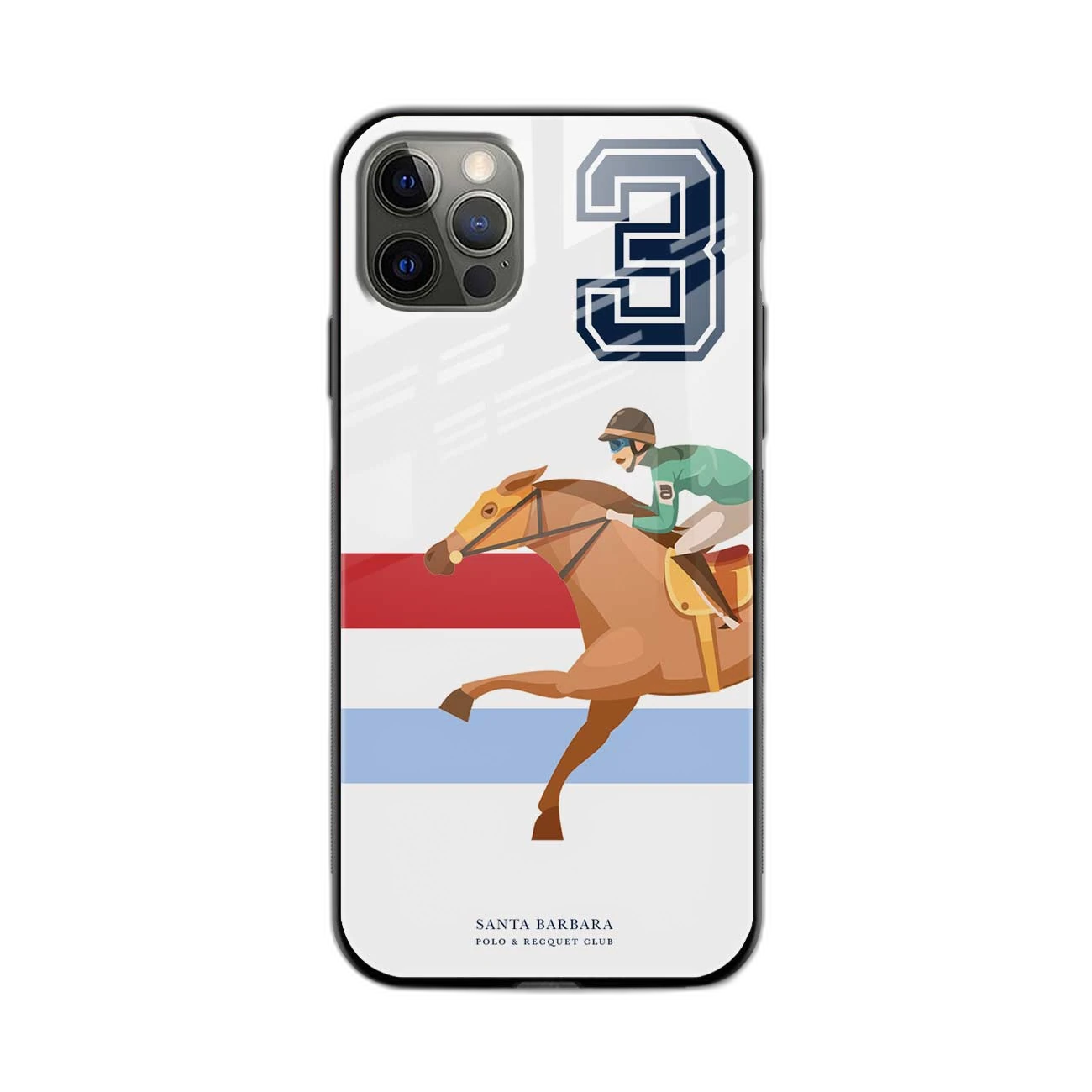 3d Santa Barbara Polo iPhone 14 Pro Back Cover